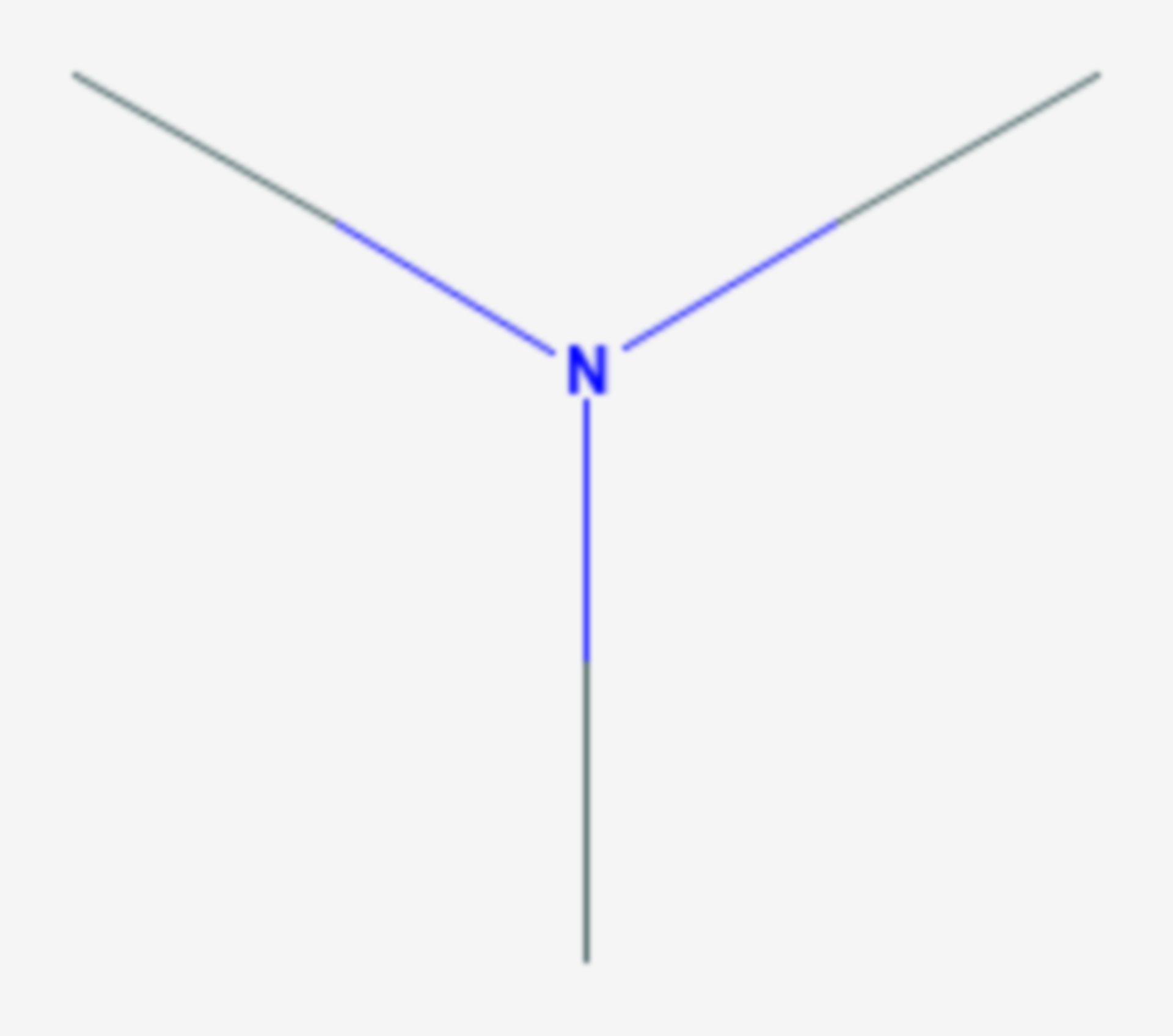 Trimethylamin (Strukturformel)