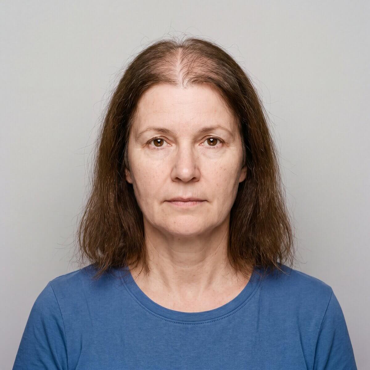 Androgenetische Alopezie der Frau