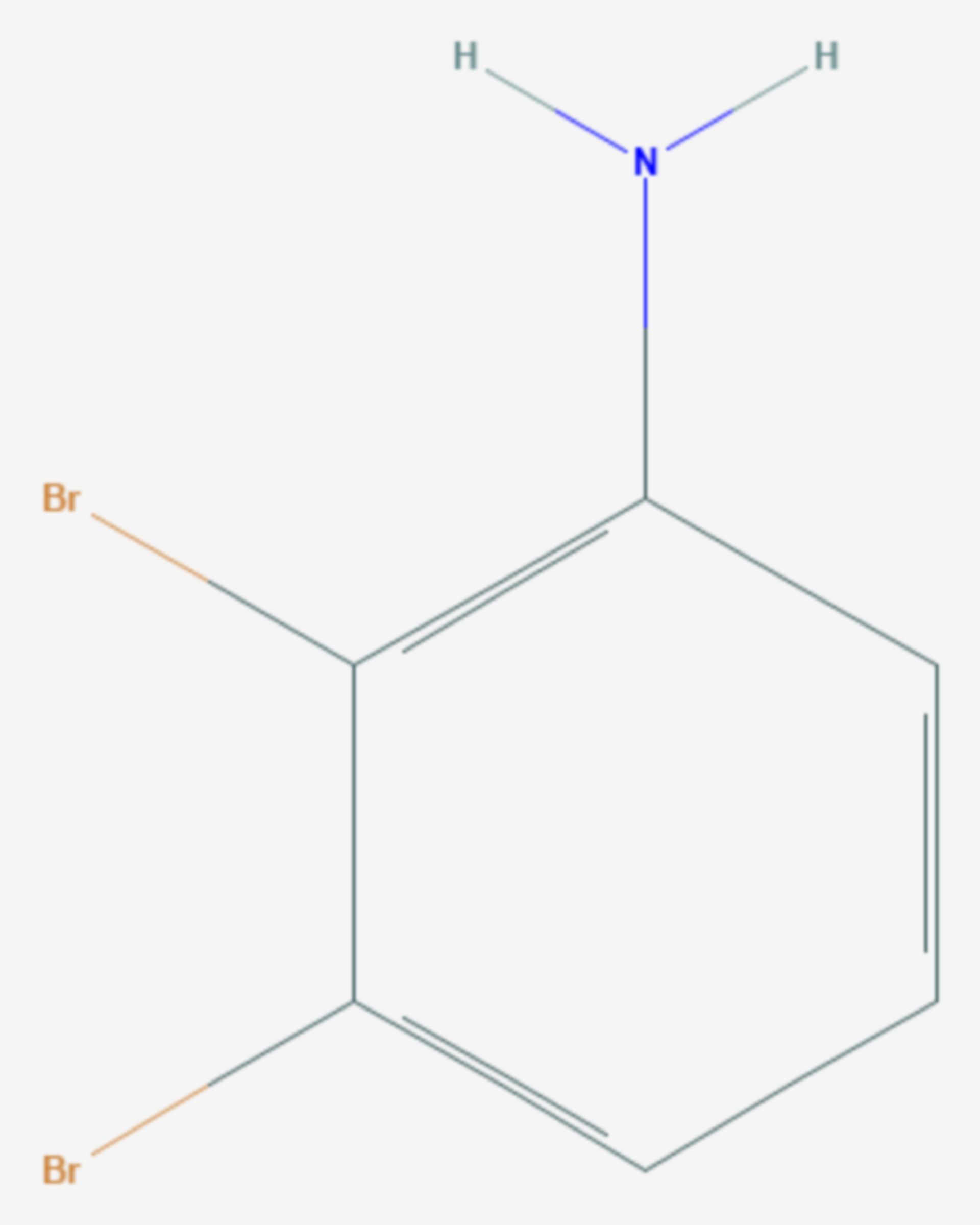 2,3-Dibromanilin (Strukturformel)