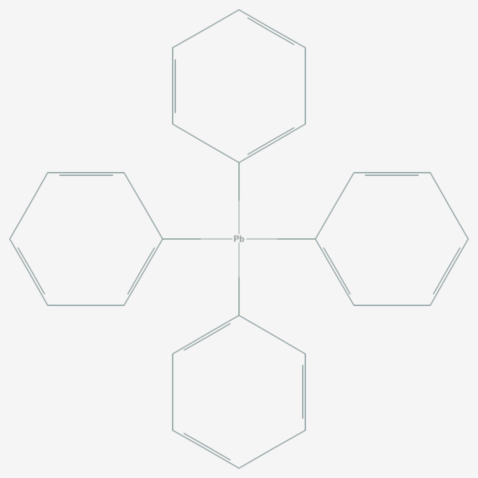 Tetraphenylblei (Strukturformel)