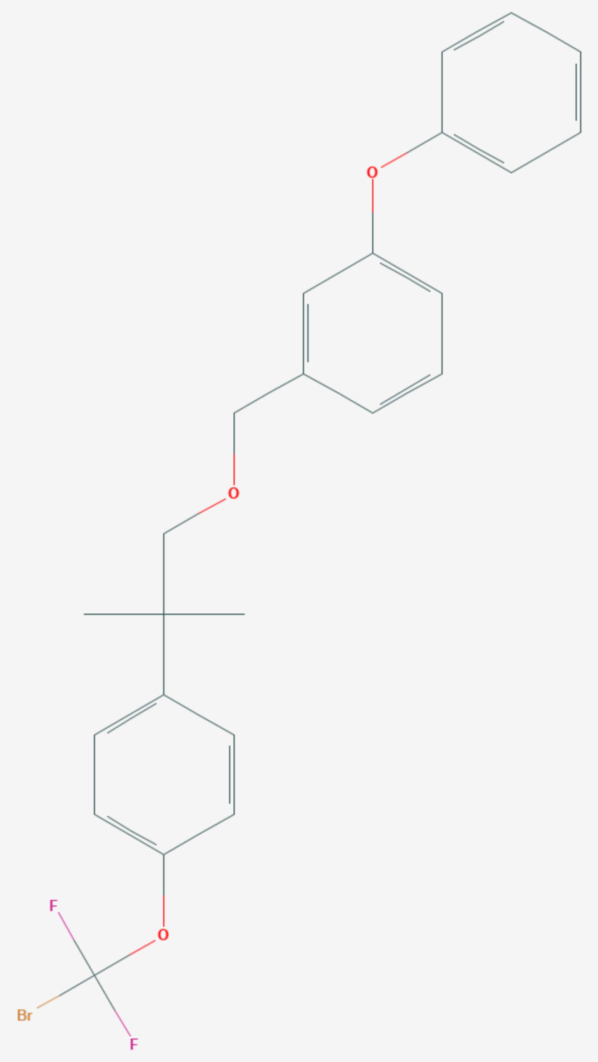 Halfenprox (Strukturformel)
