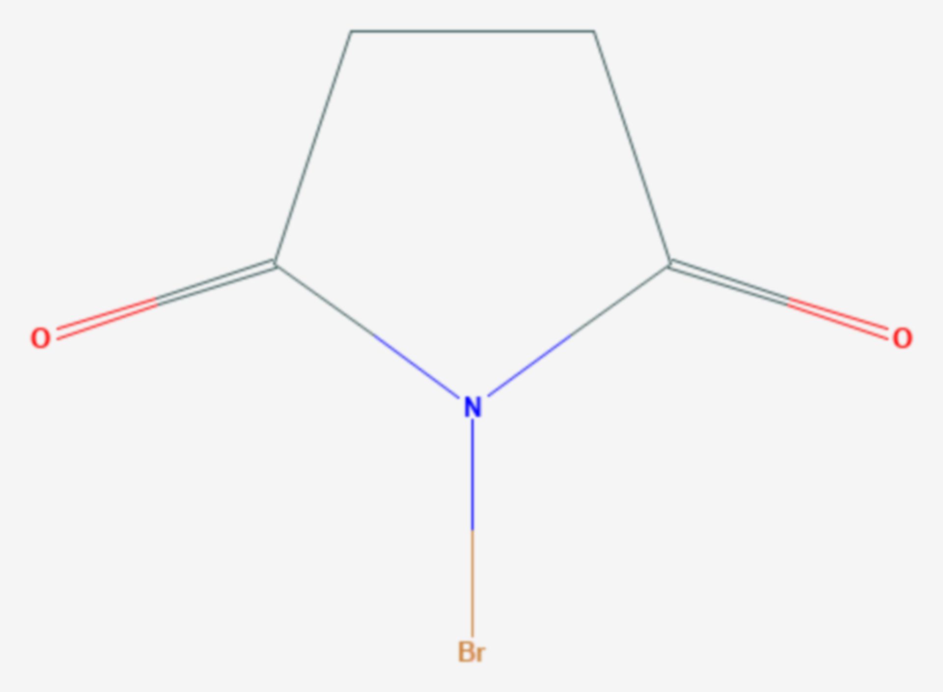 N-Bromsuccinimid (Strukturformel)