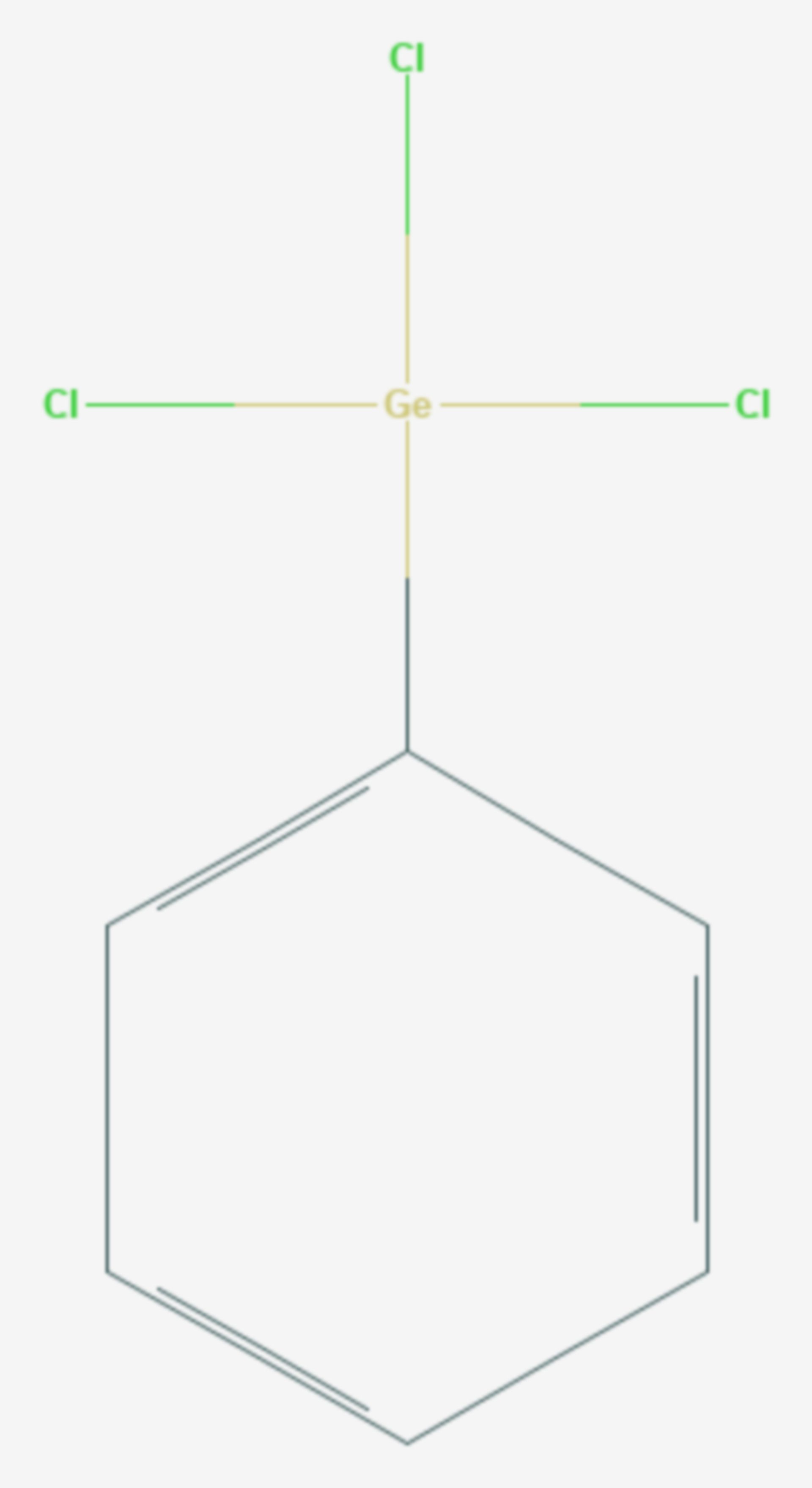 Phenylgermaniumtrichlorid (Strukturformel)