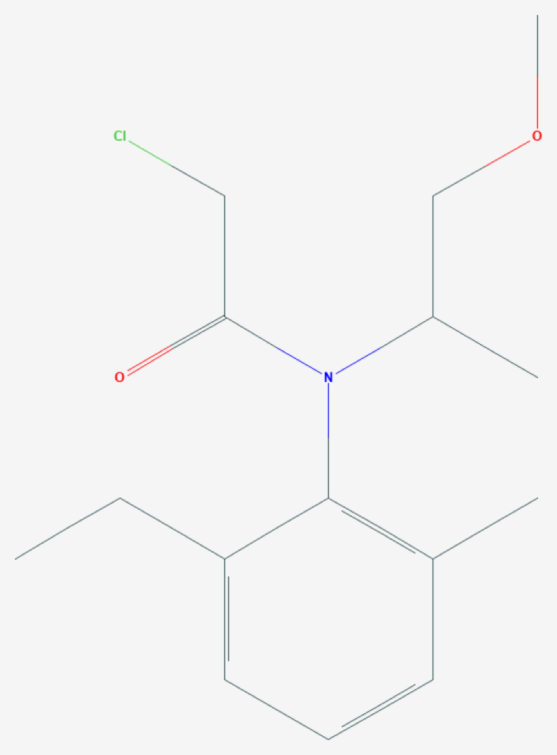 Metolachlor (Strukturformel)