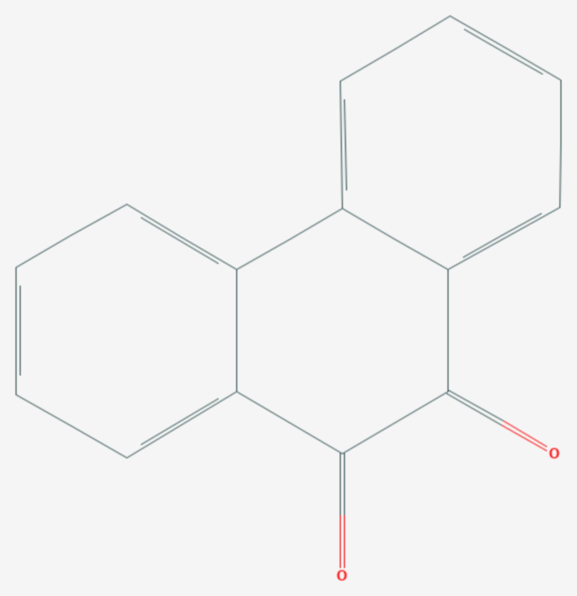 9,10-Phenanthrenchinon (Strukturformel)
