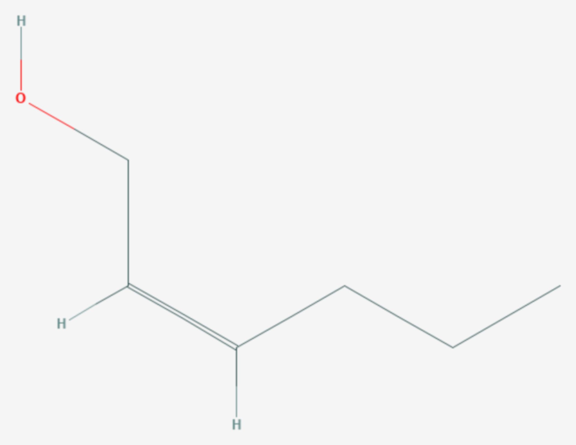 Cis-2-Hexen-1-ol (Strukturformel)