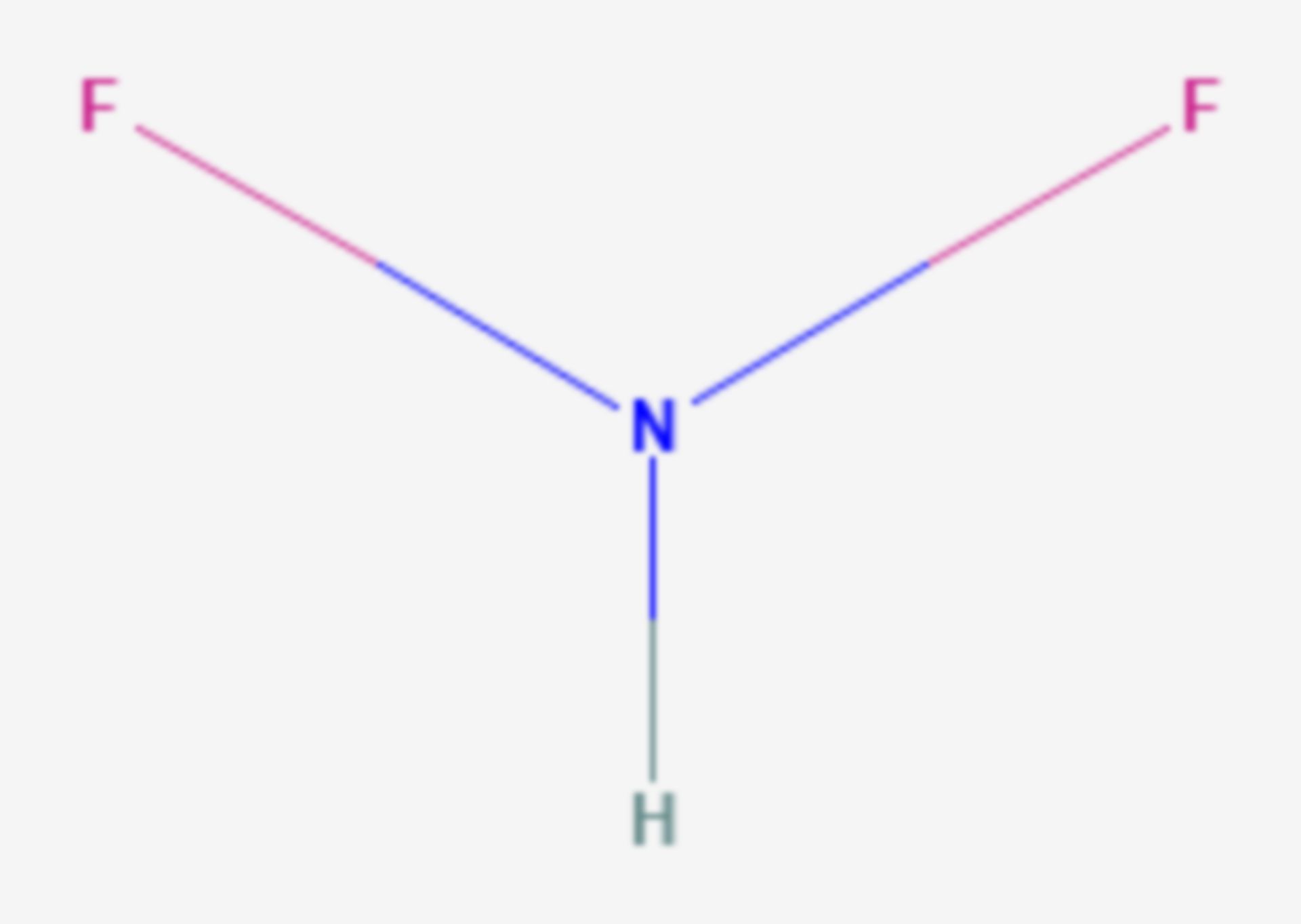 Difluoramin (Strukturformel)