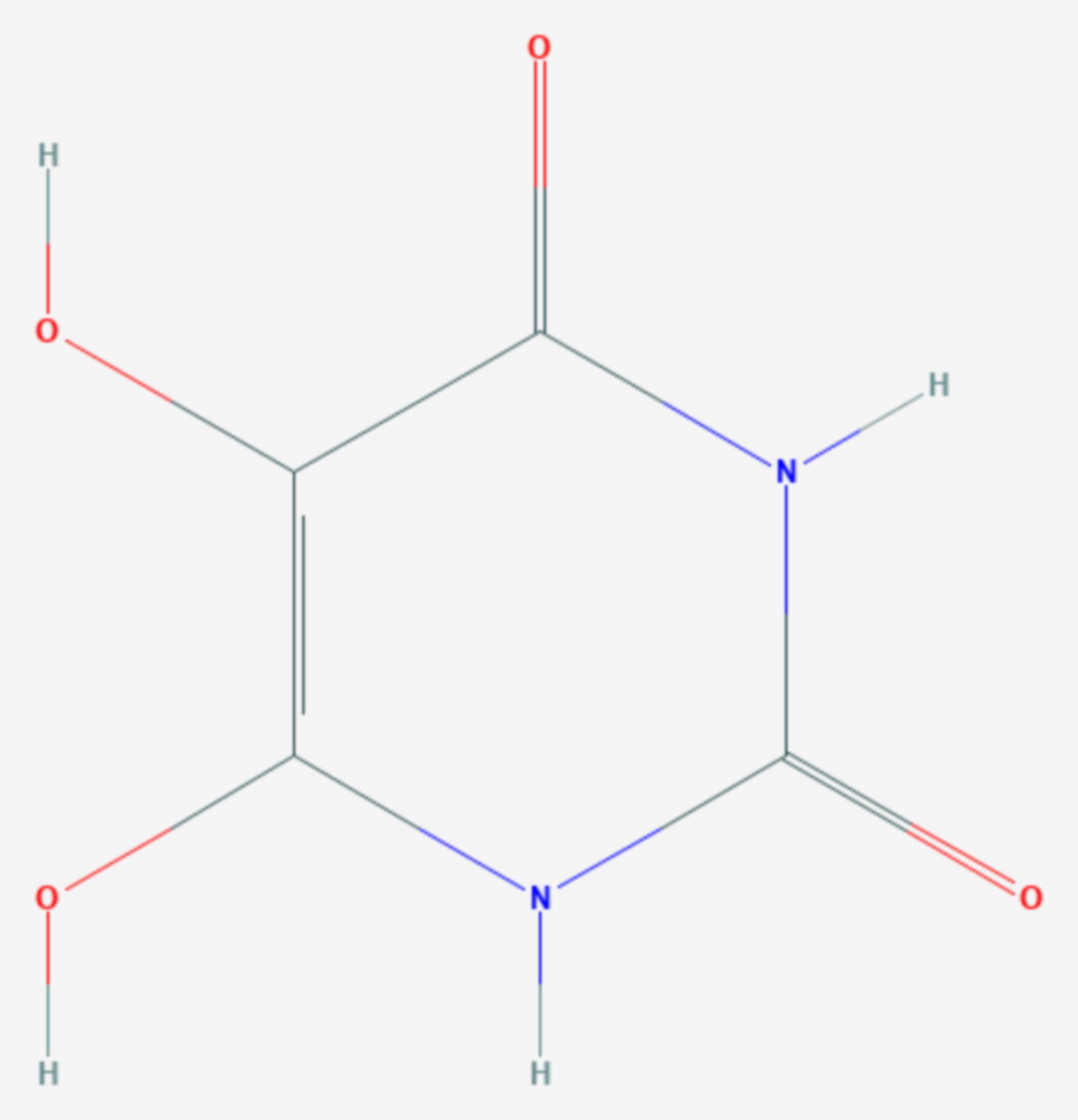 Dialursäure (Strukturformel)