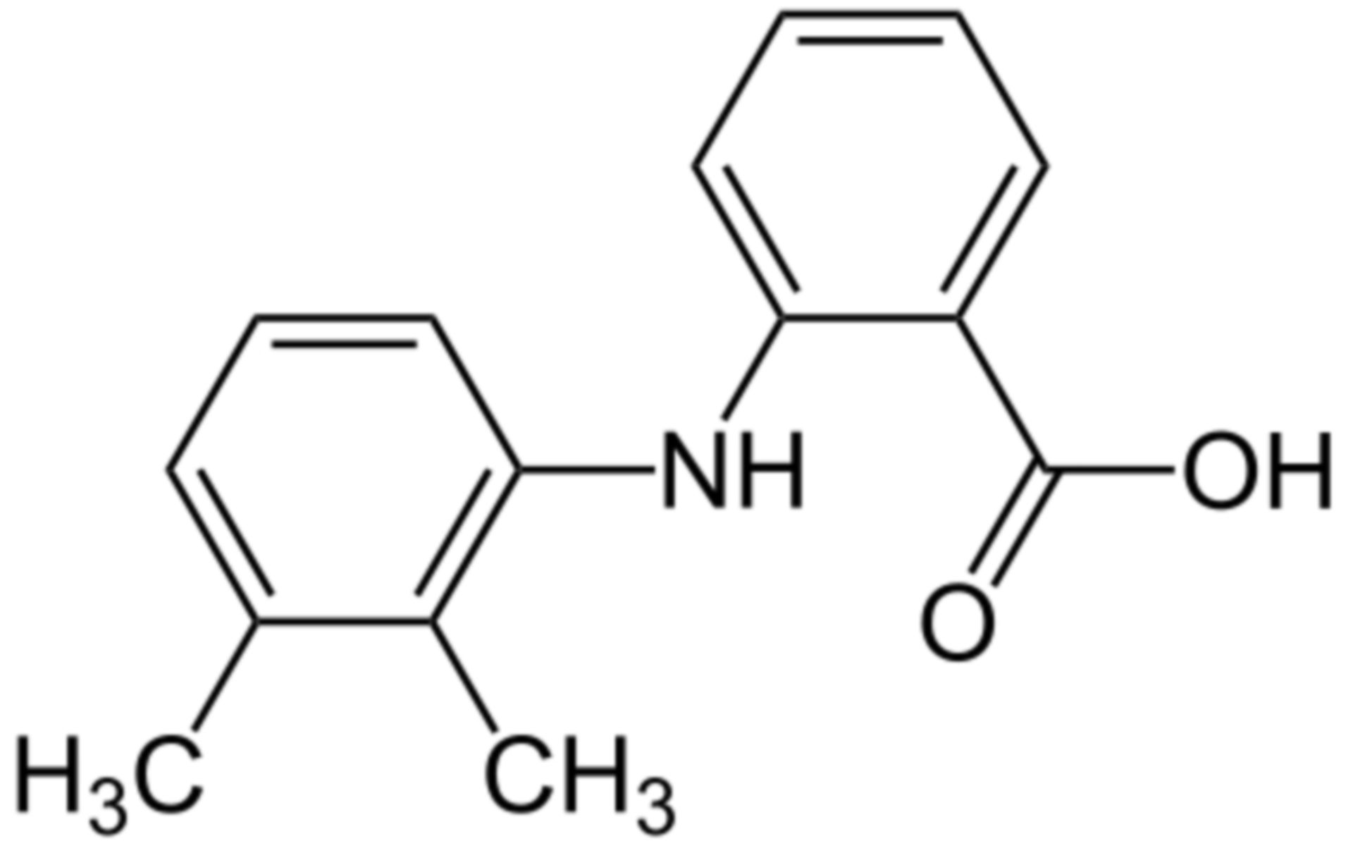 Acido mefenamico in 2D