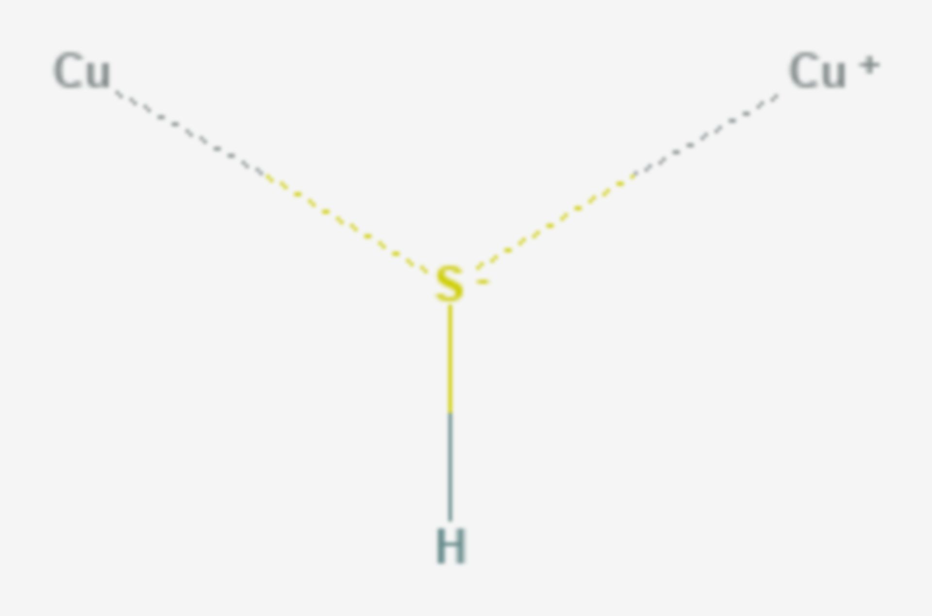 Kupfer(I)-sulfid (Strukturformel)