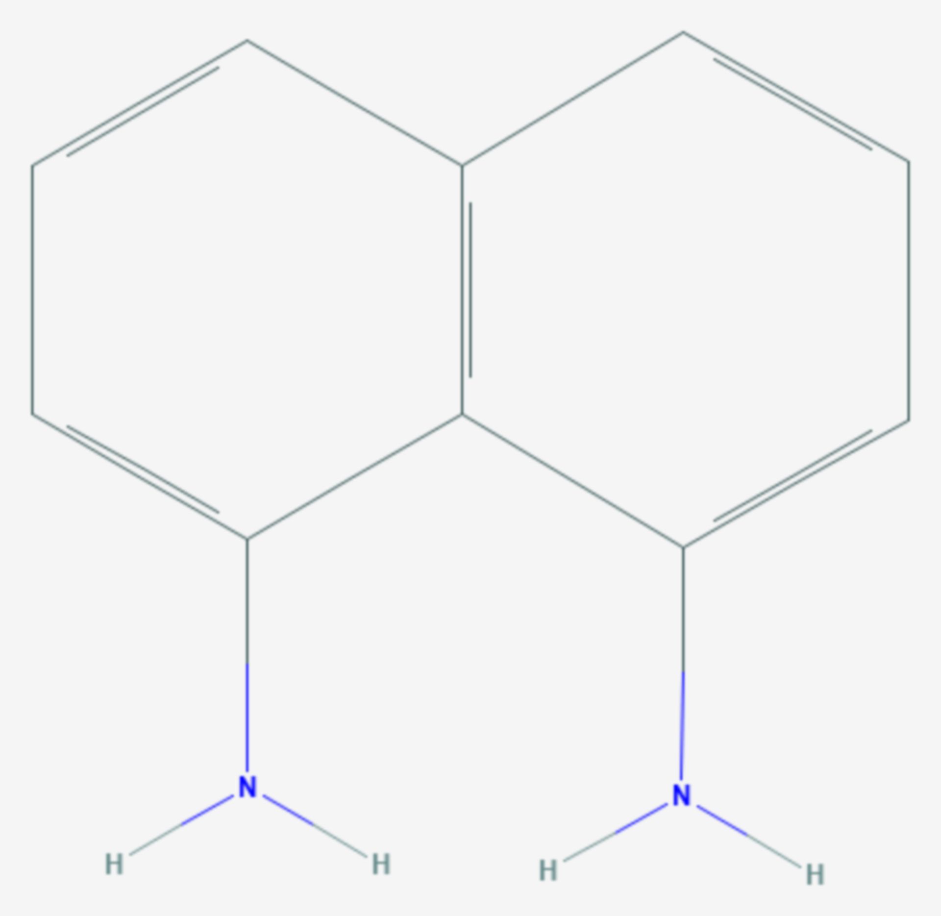 1,8-Naphthylendiamin (Strukturformel)