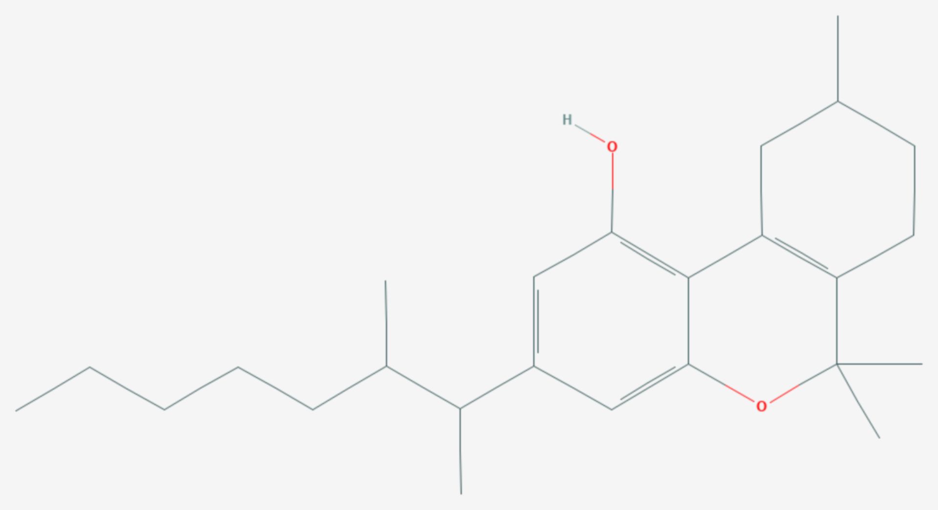 Dimethylheptylpyran (Strukturformel)