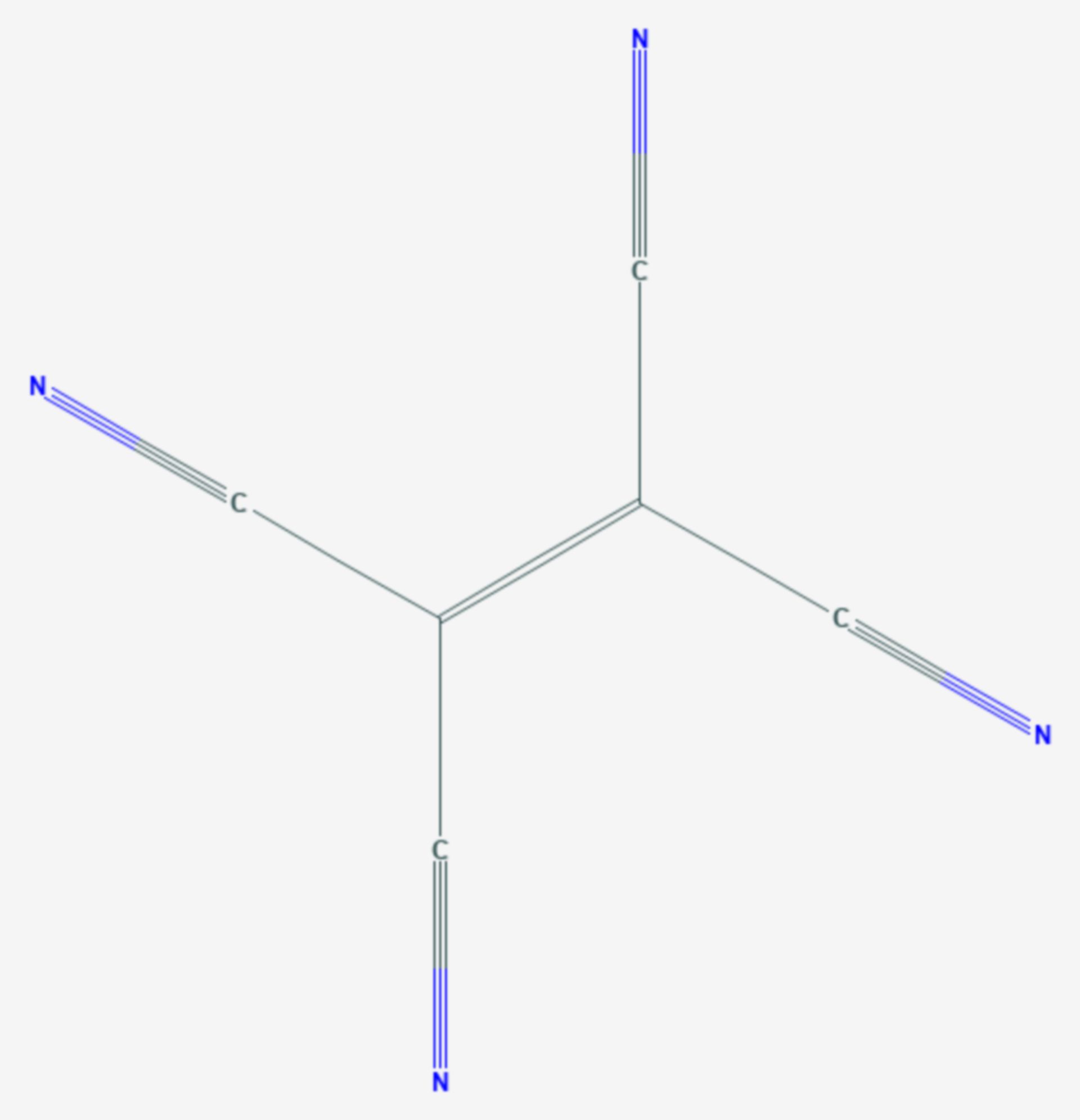 Tetracyanoethylen (Strukturformel)
