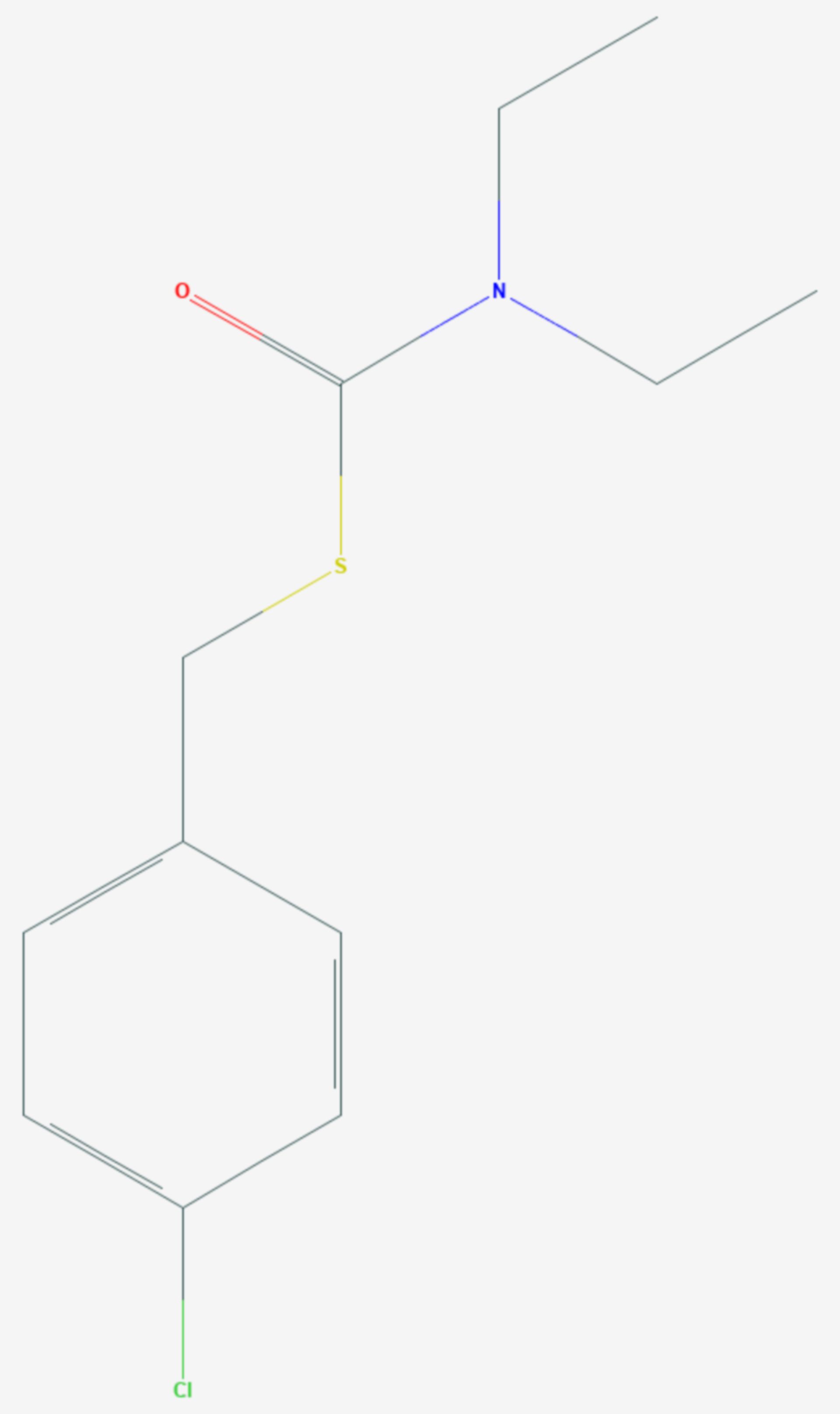 Thiobencarb (Strukturformel)