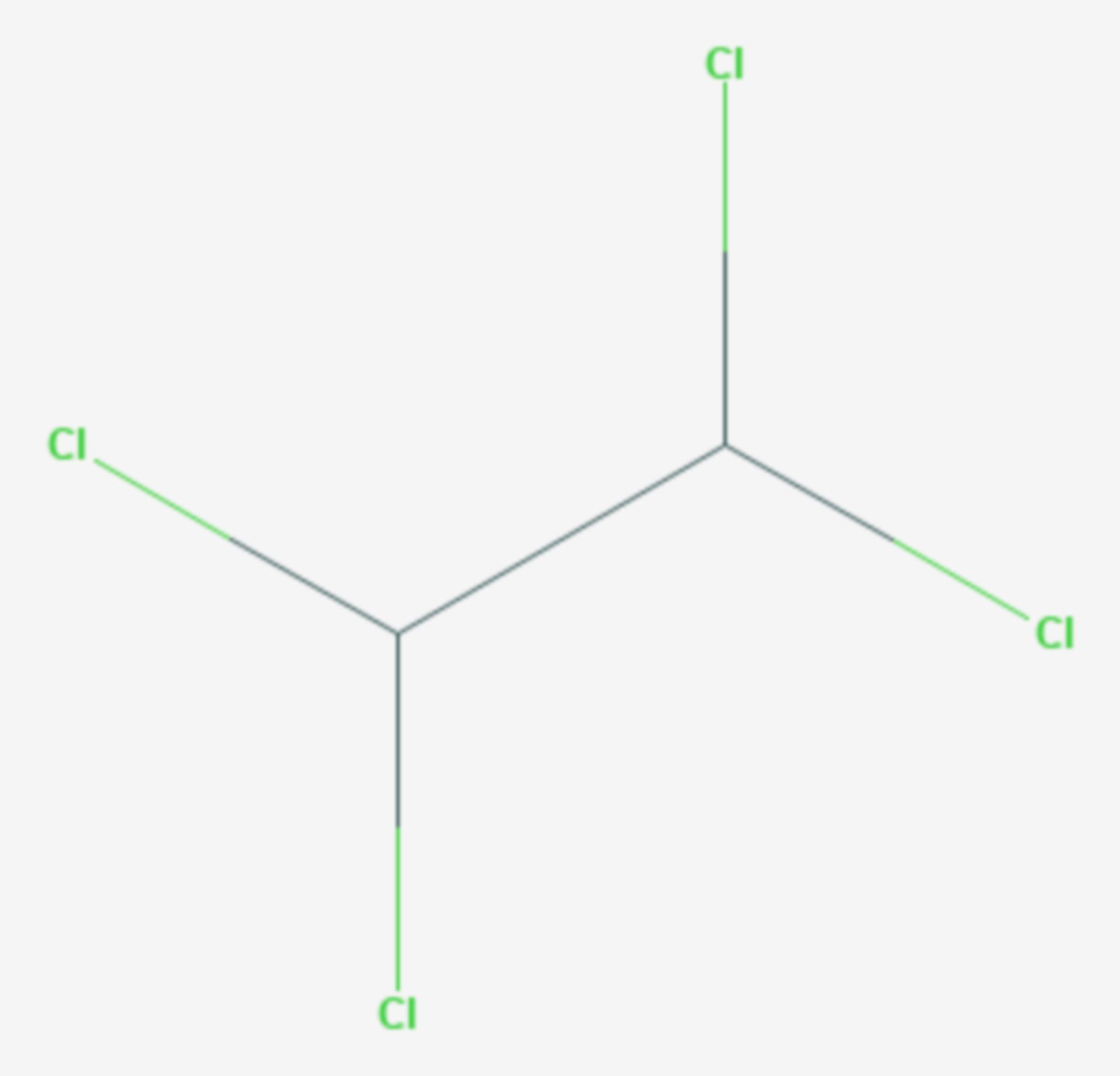 1,1,2,2-Tetrachlorethan (Strukturformel)