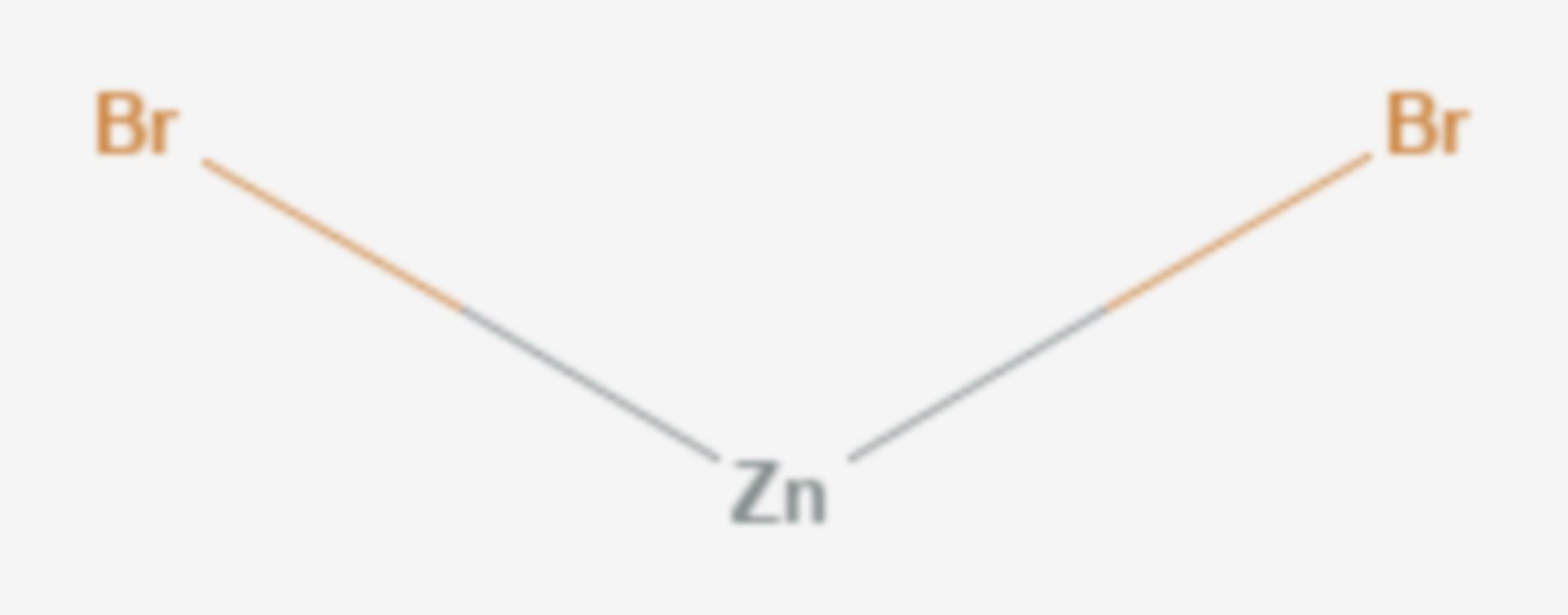 Zinkbromid (Strukturformel)
