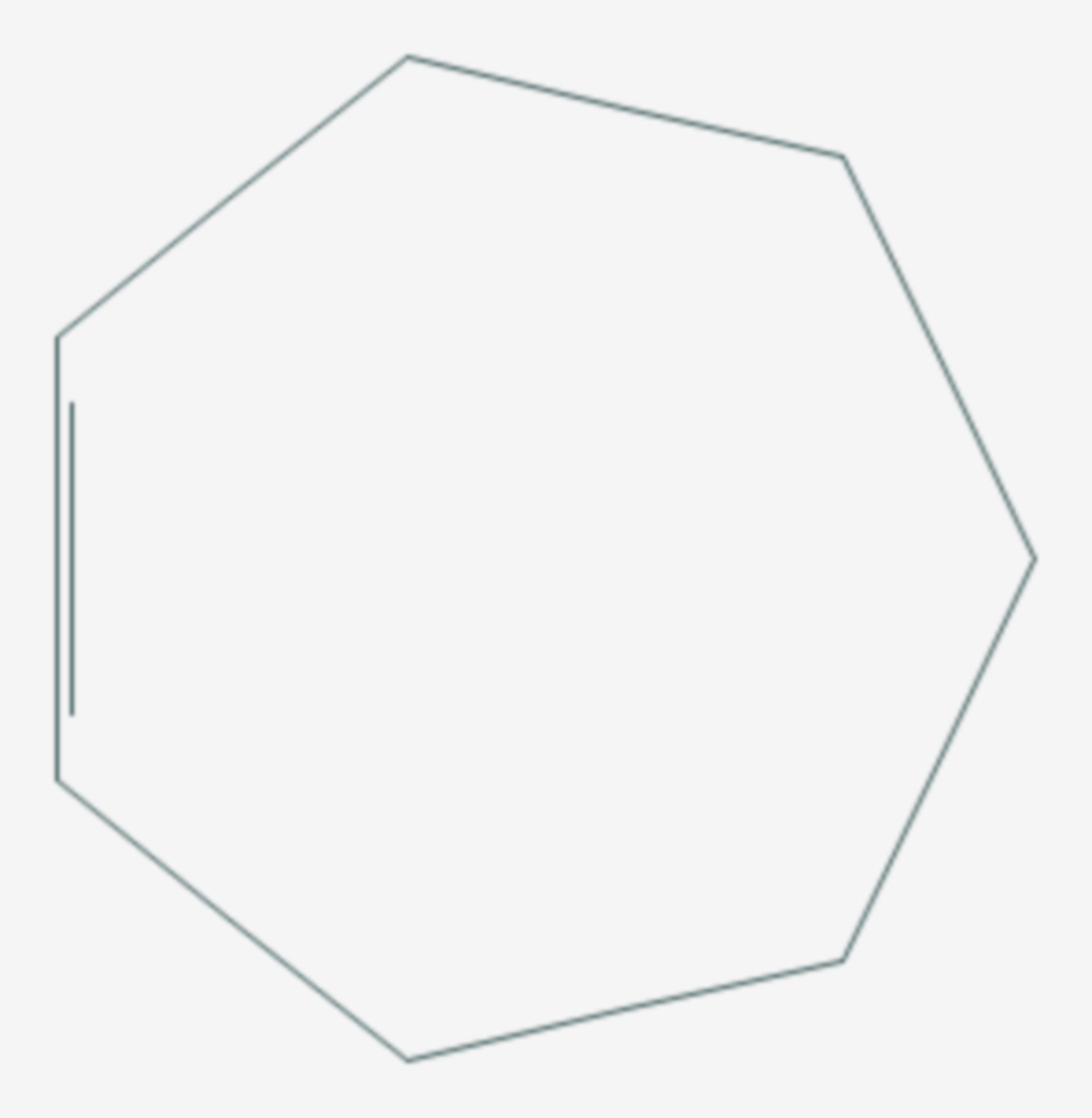 Cyclohepten (Strukturformel)