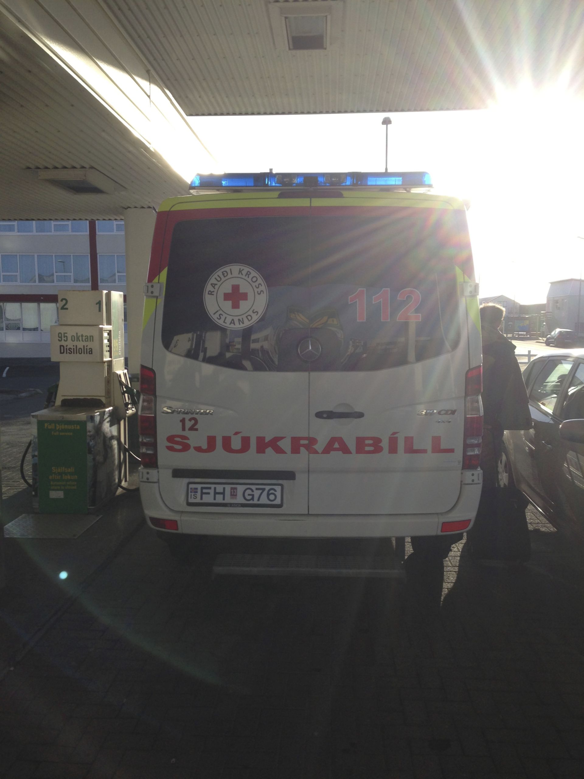 Ambulanza in Islanda