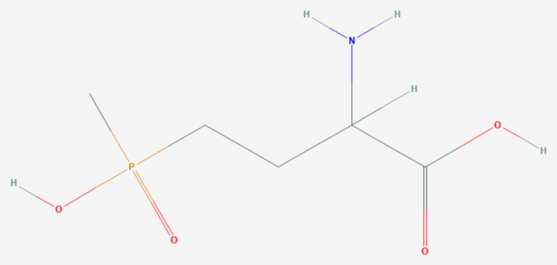 Glufosinat (Strukturformel)