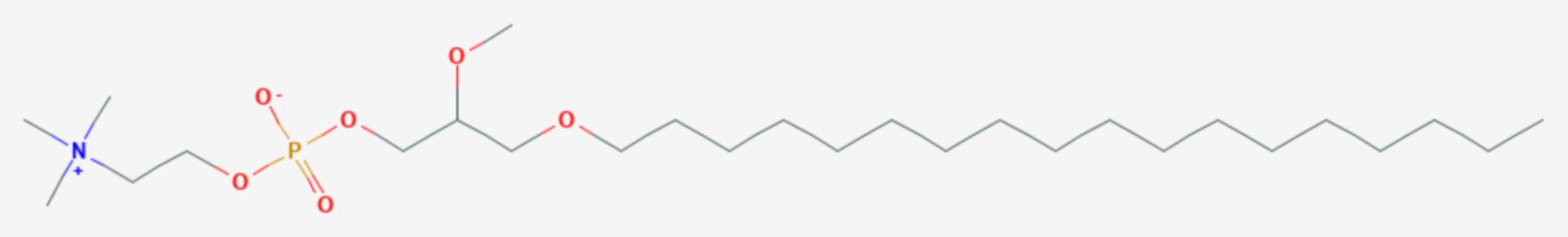 Edelfosin (Strukturformel)