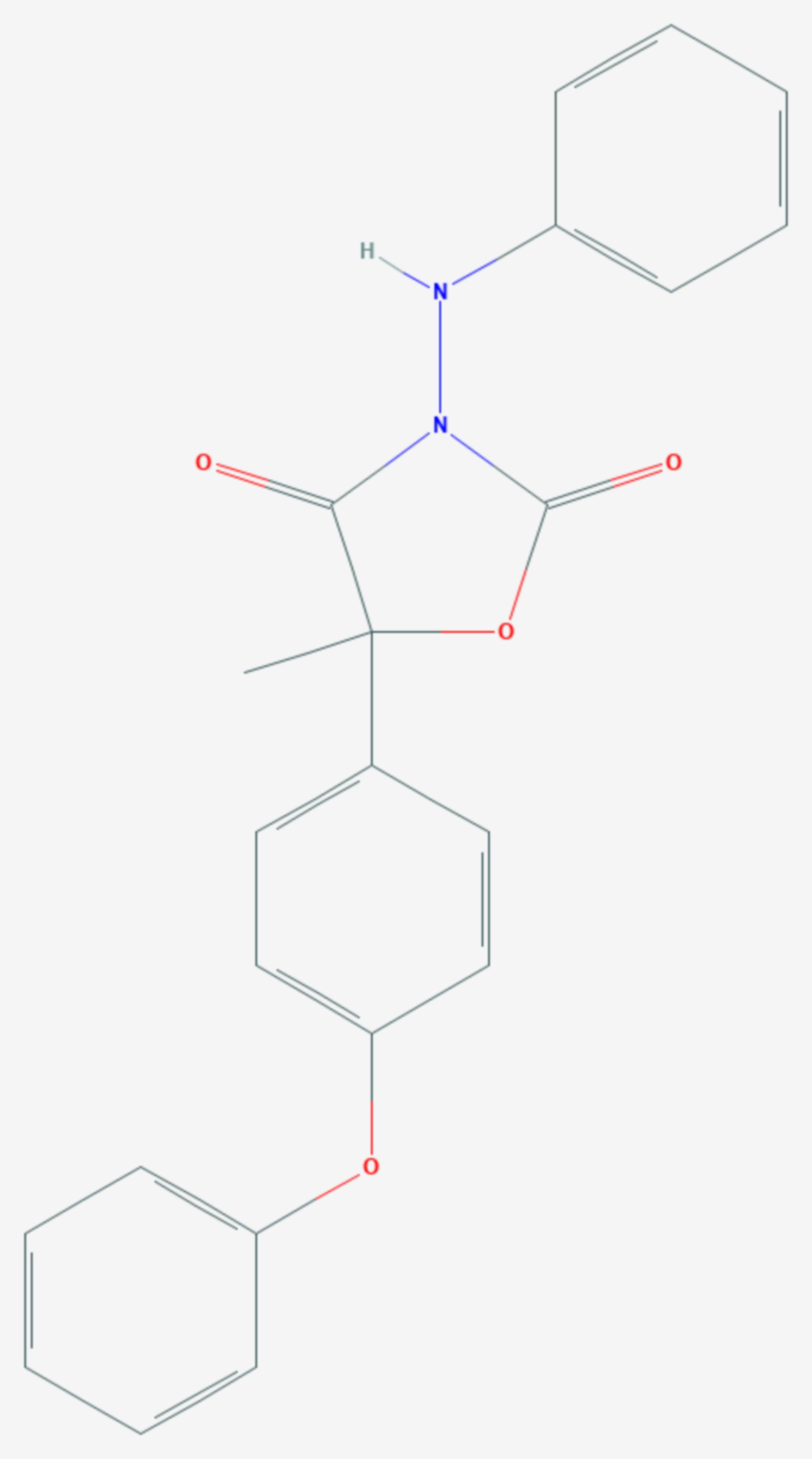 Famoxadon (Strukturformel)