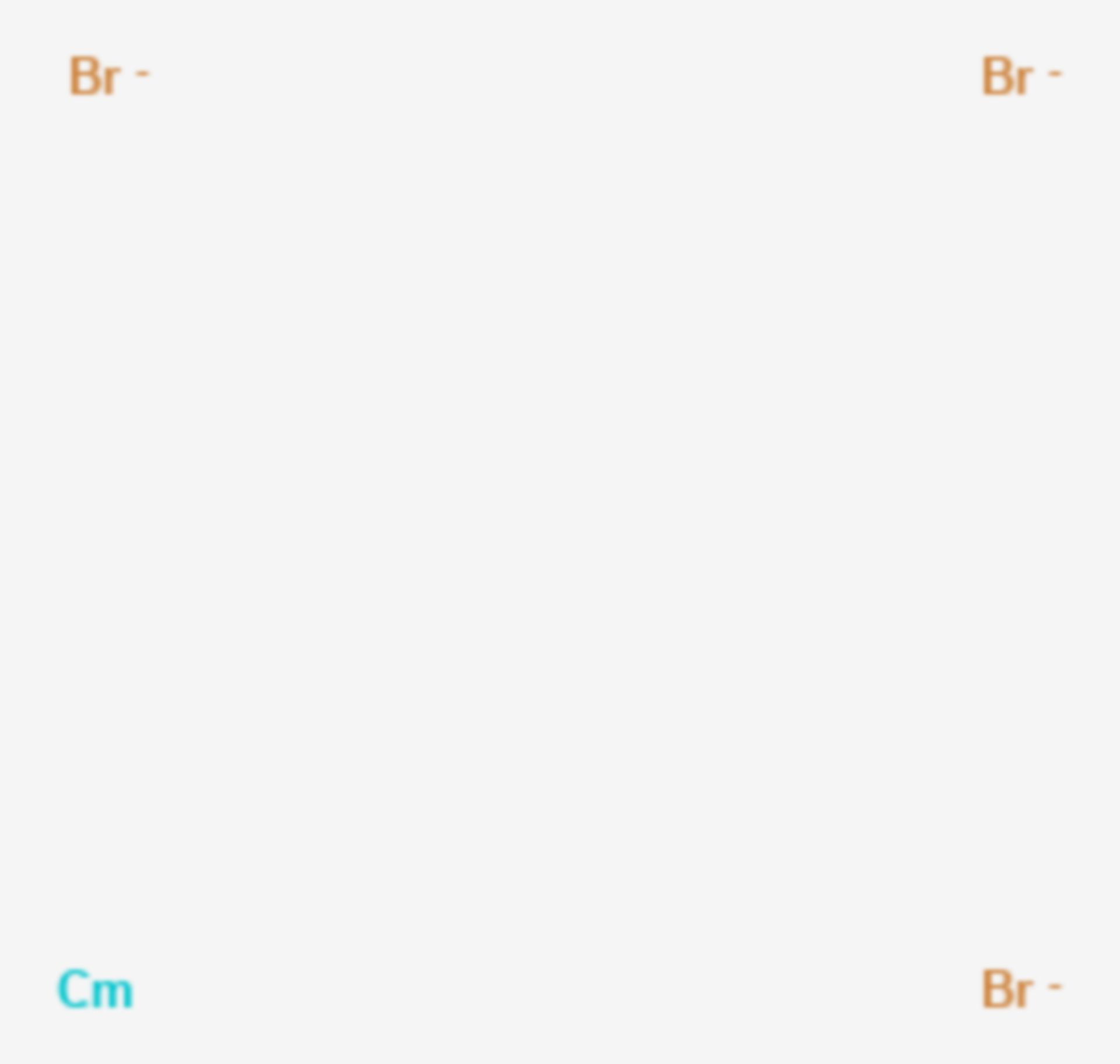Curium(III)-bromid (Strukturformel)