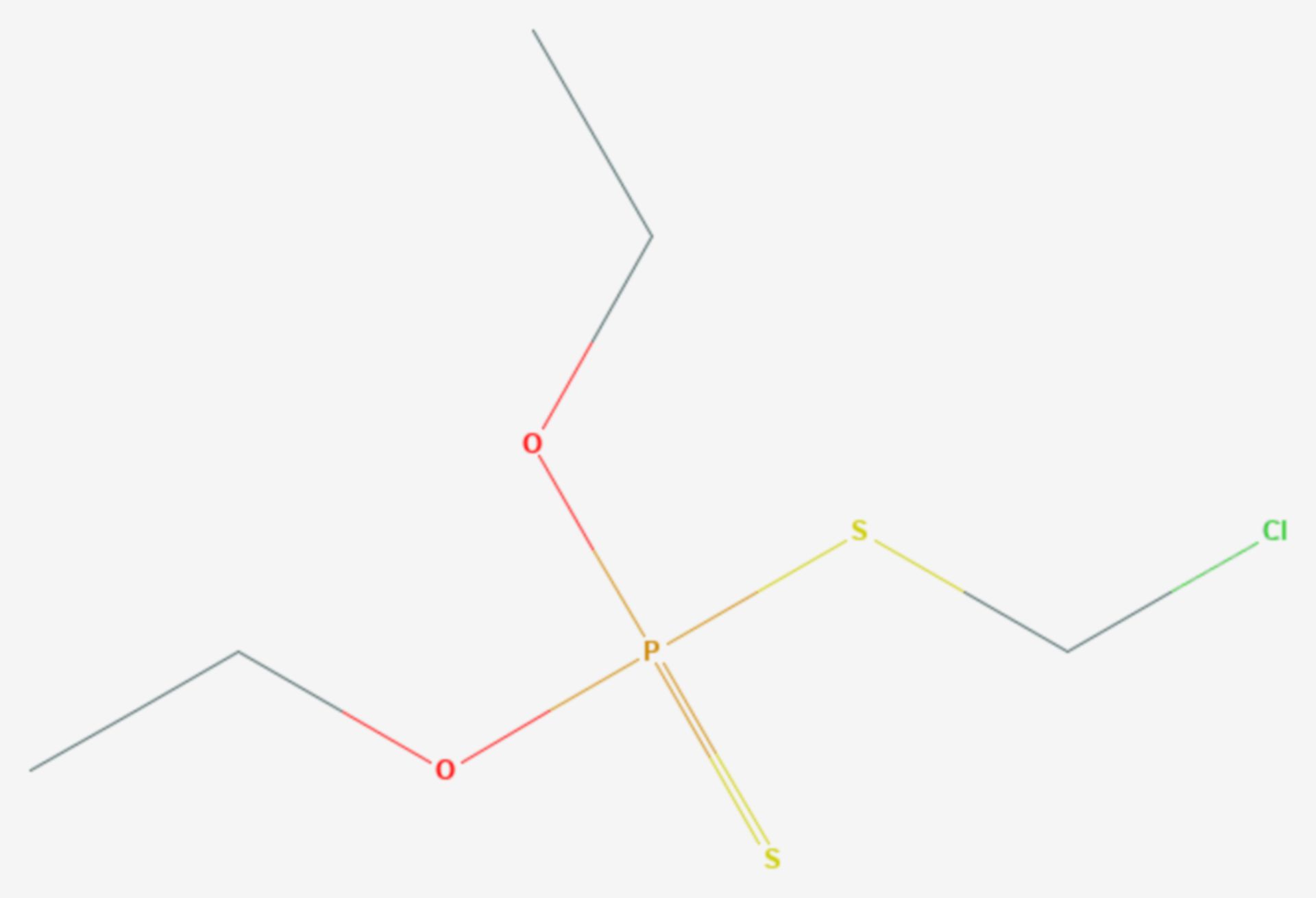 Chlormephos (Strukturformel)