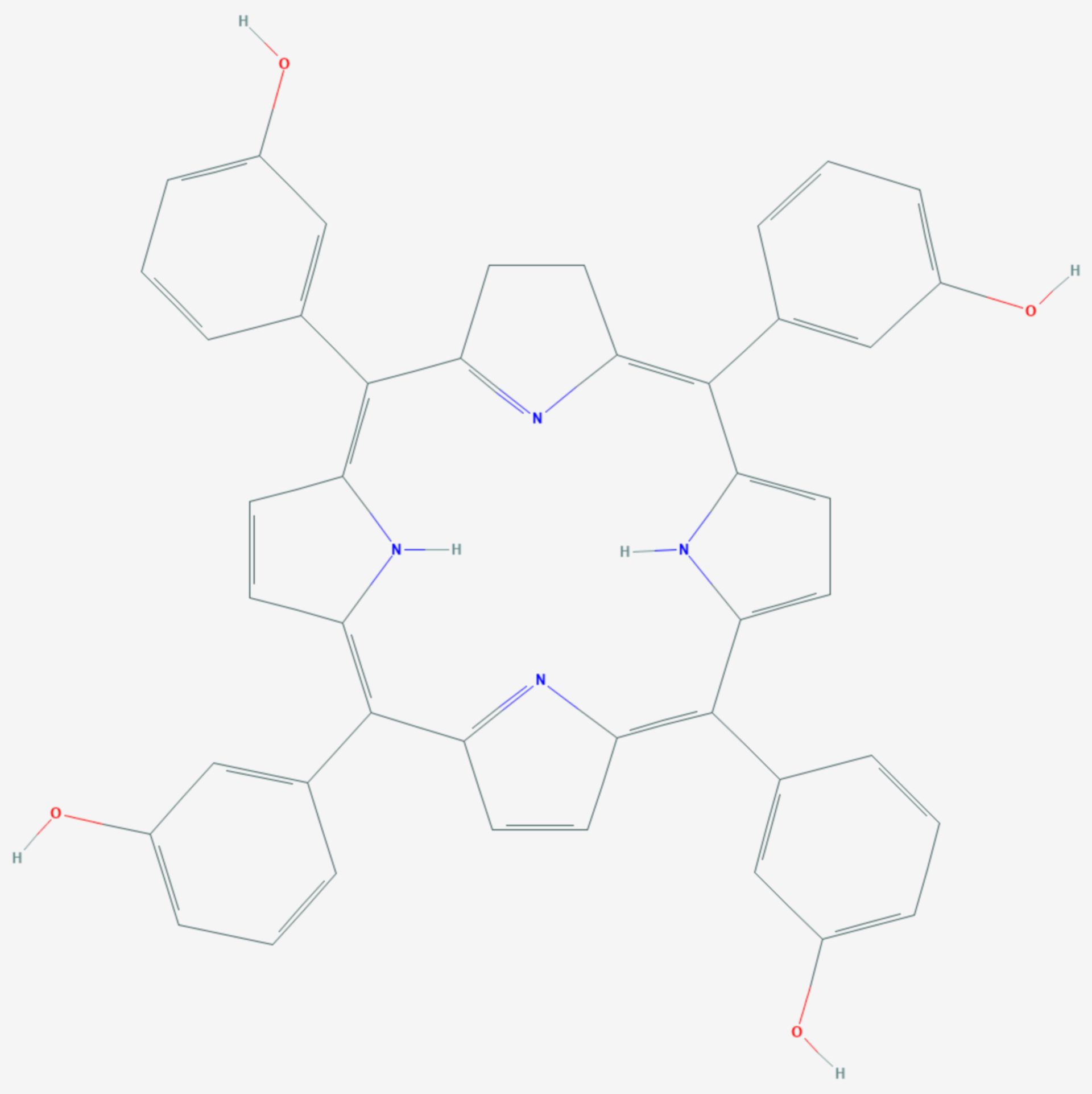 Temoporfin (Strukturformel)