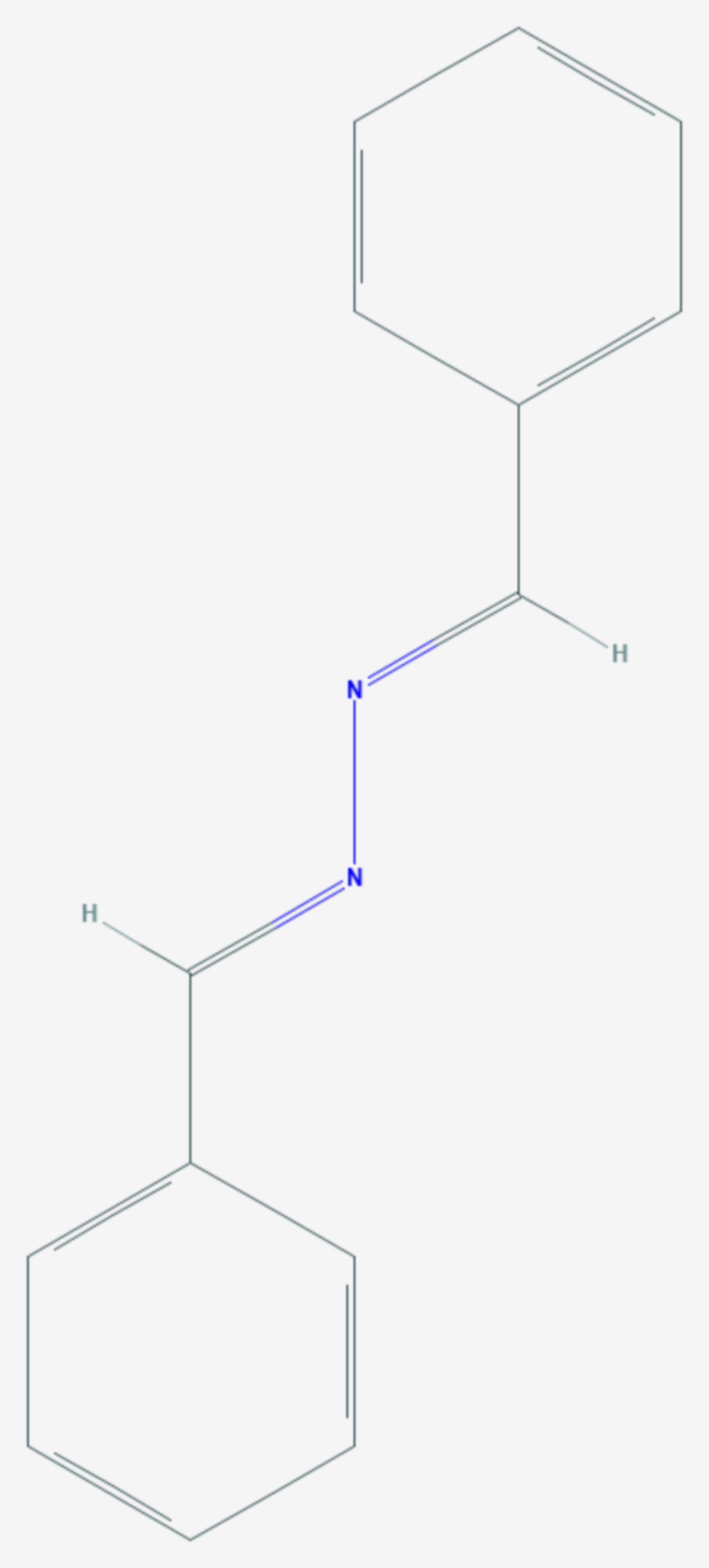 Benzalazin (Strukturformel)