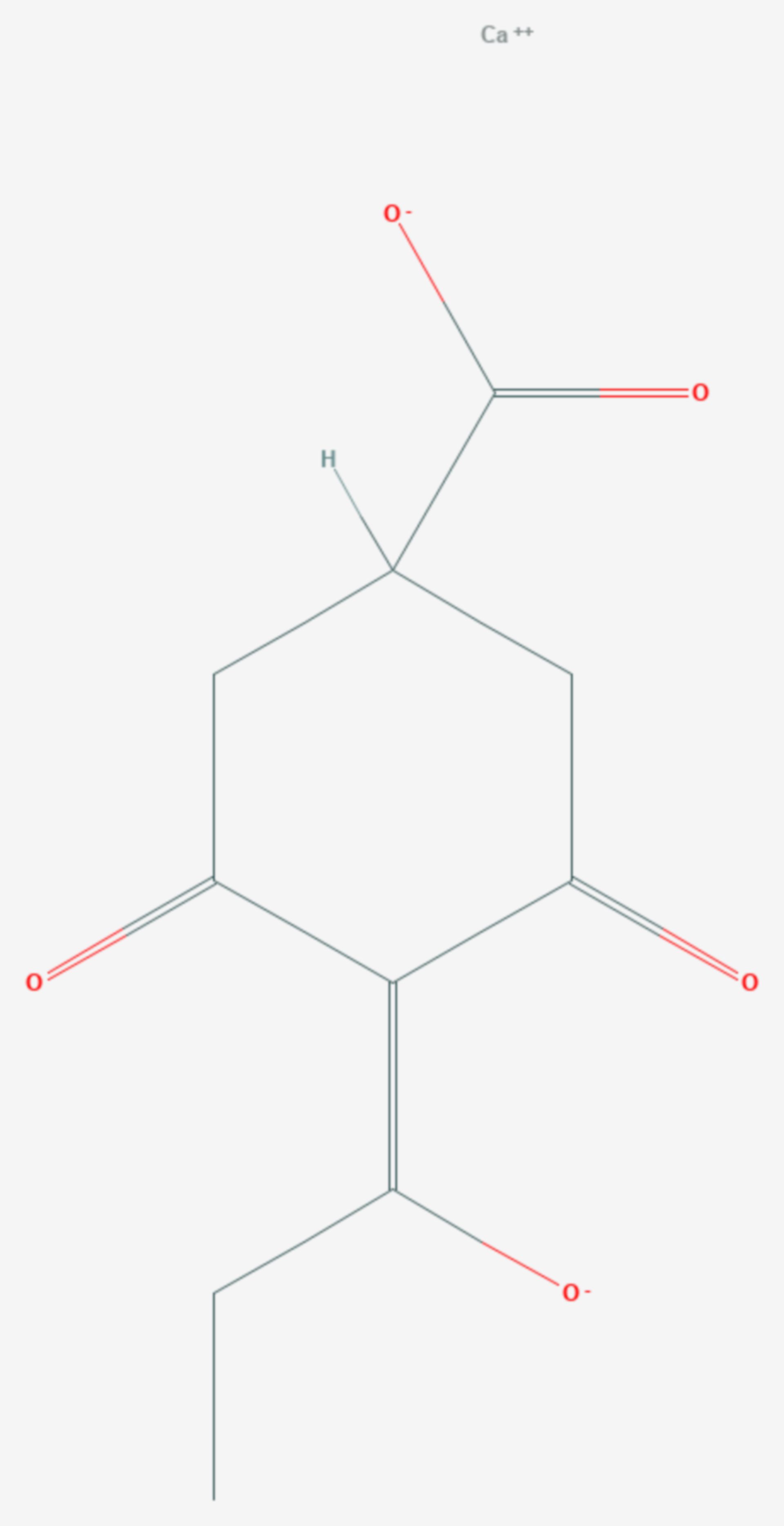 Prohexadion (Strukturformel)