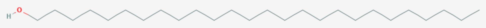 1-Hexacosanol (Strukturformel)