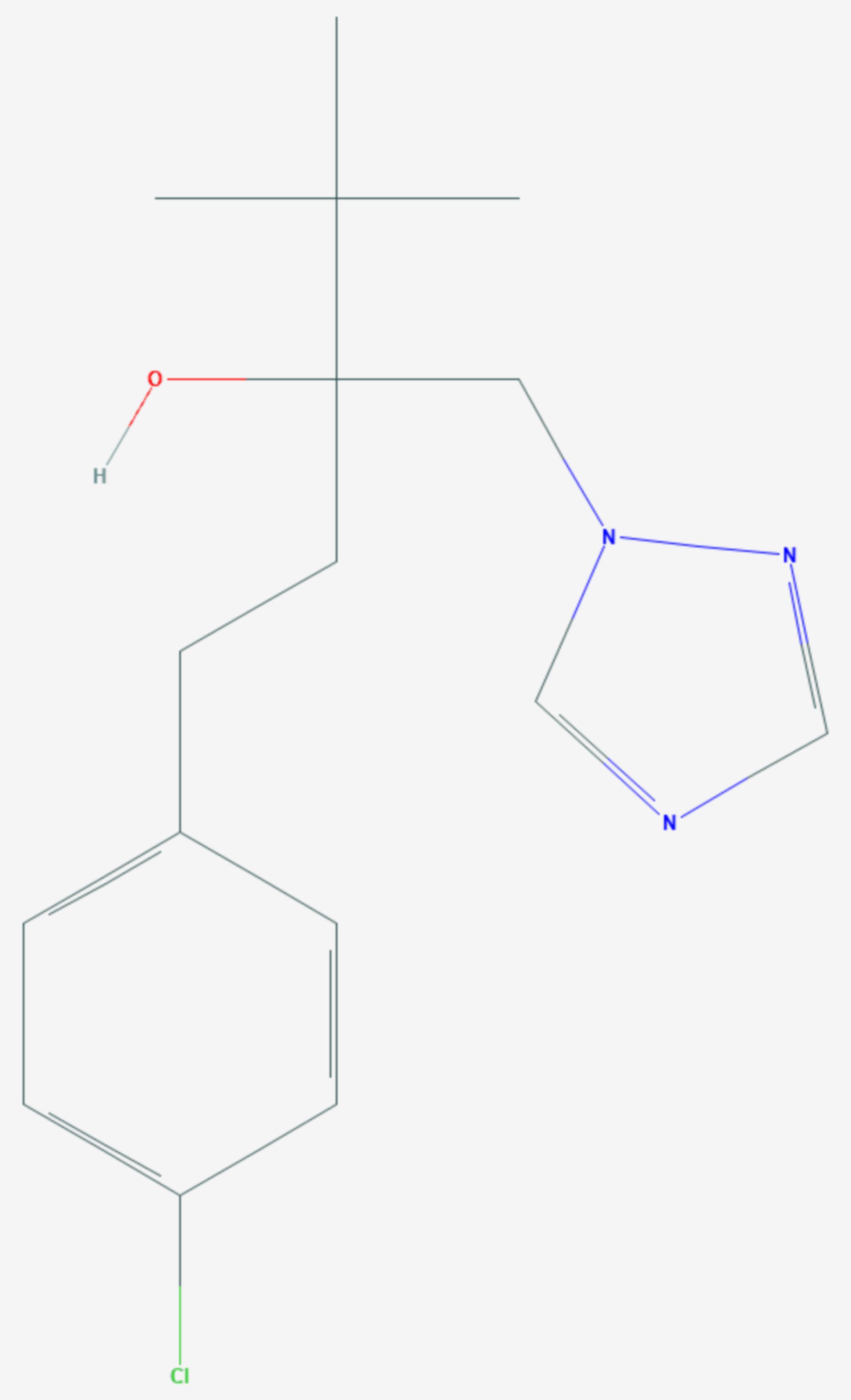 Tebuconazol (Strukturformel)