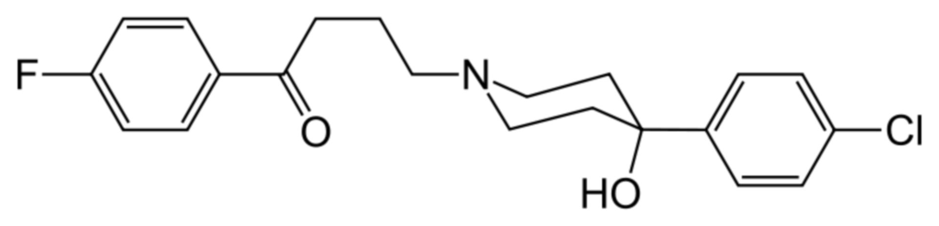 Haloperidol Strukturformel