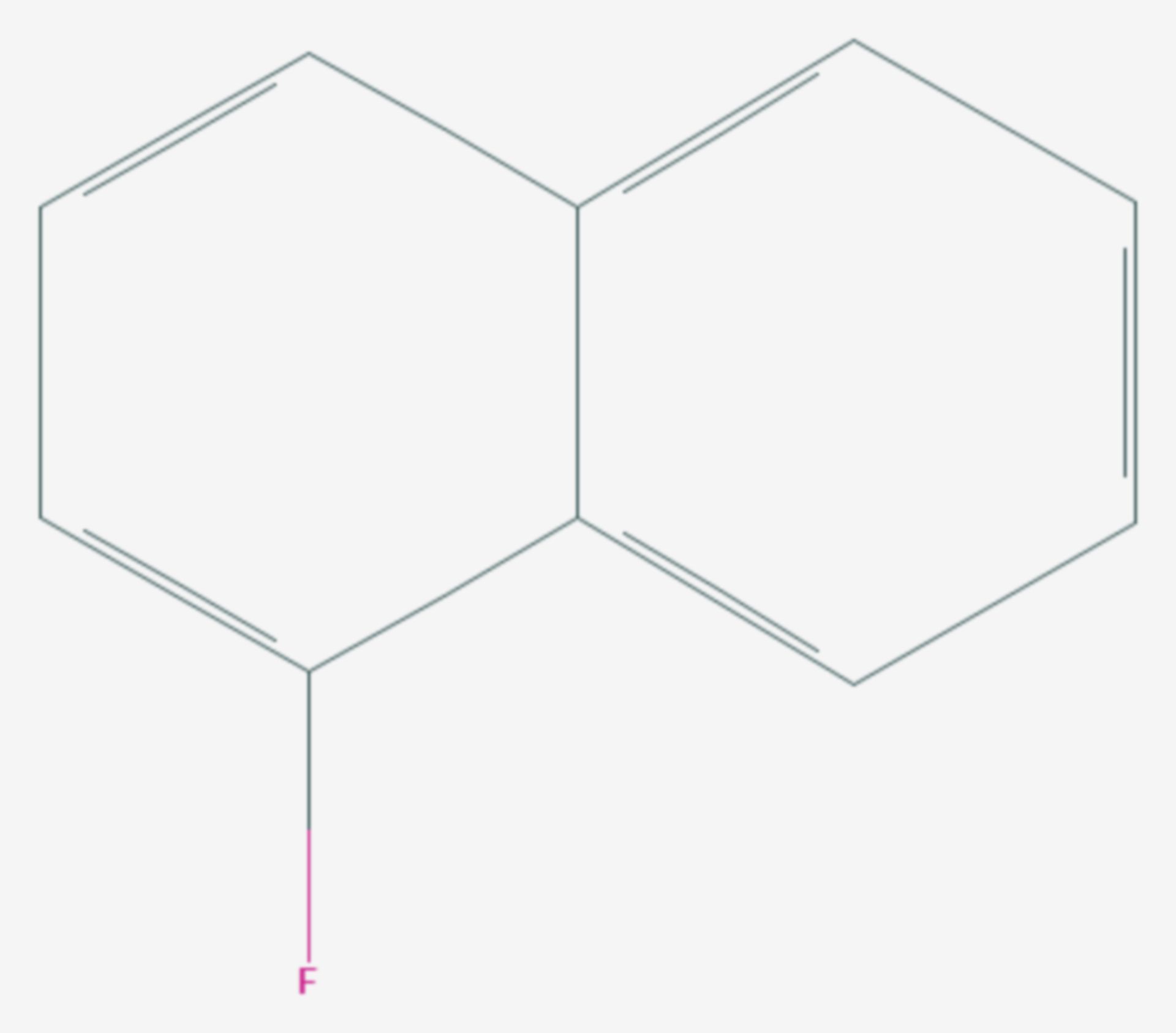 1-Fluornaphthalin (Strukturformel)