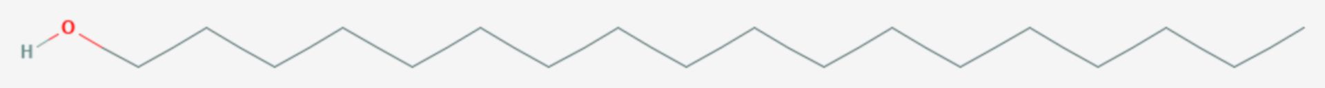 1-Octadecanol (Strukturformel)