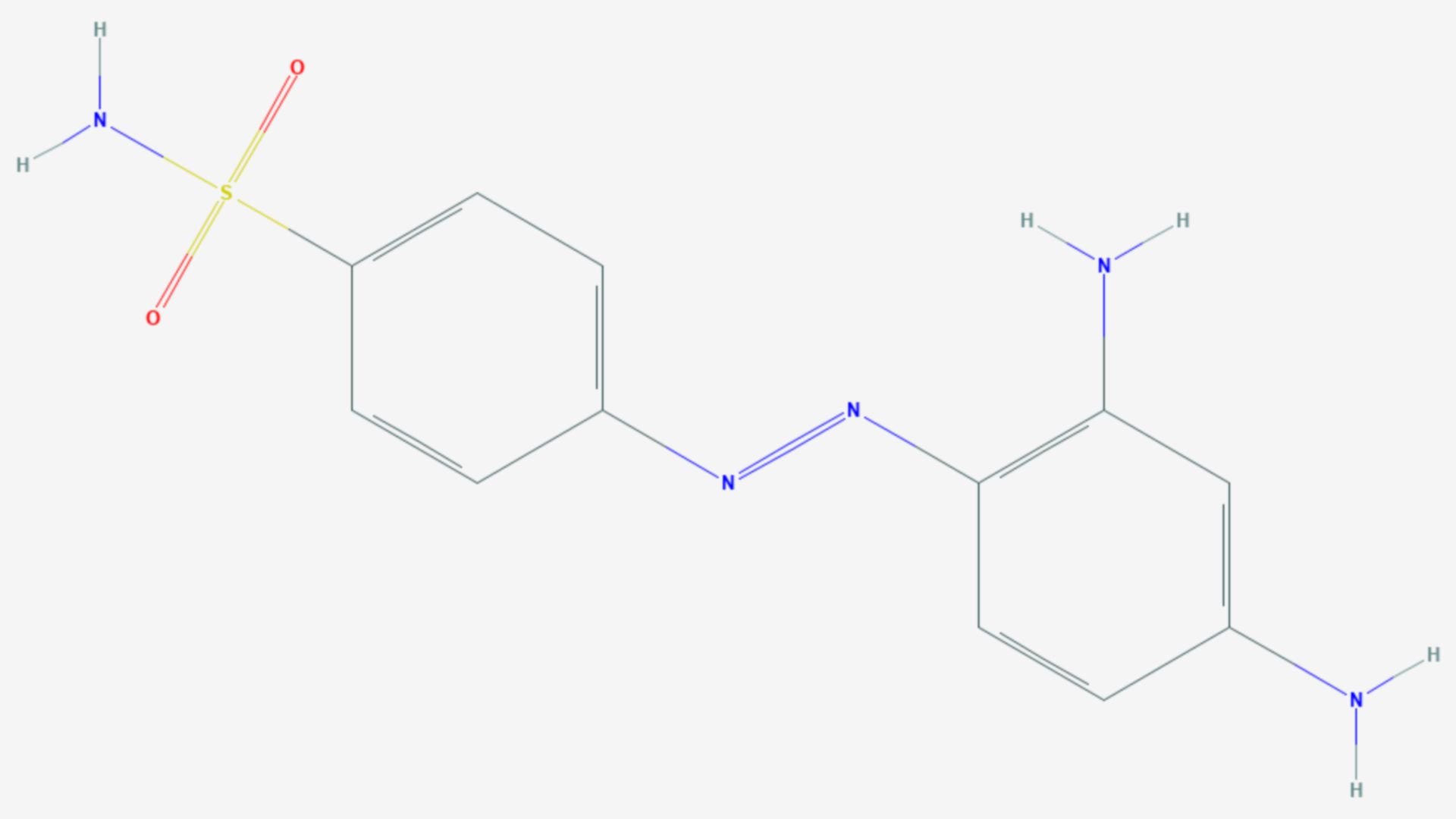 Sulfamidochrysoidin (Strukturformel)
