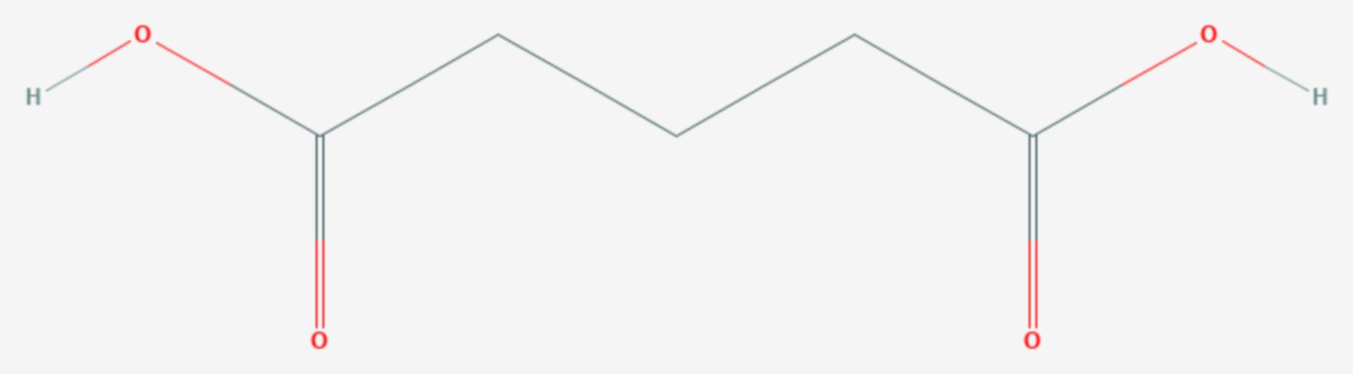 Glutarsäure (Strukturformel)