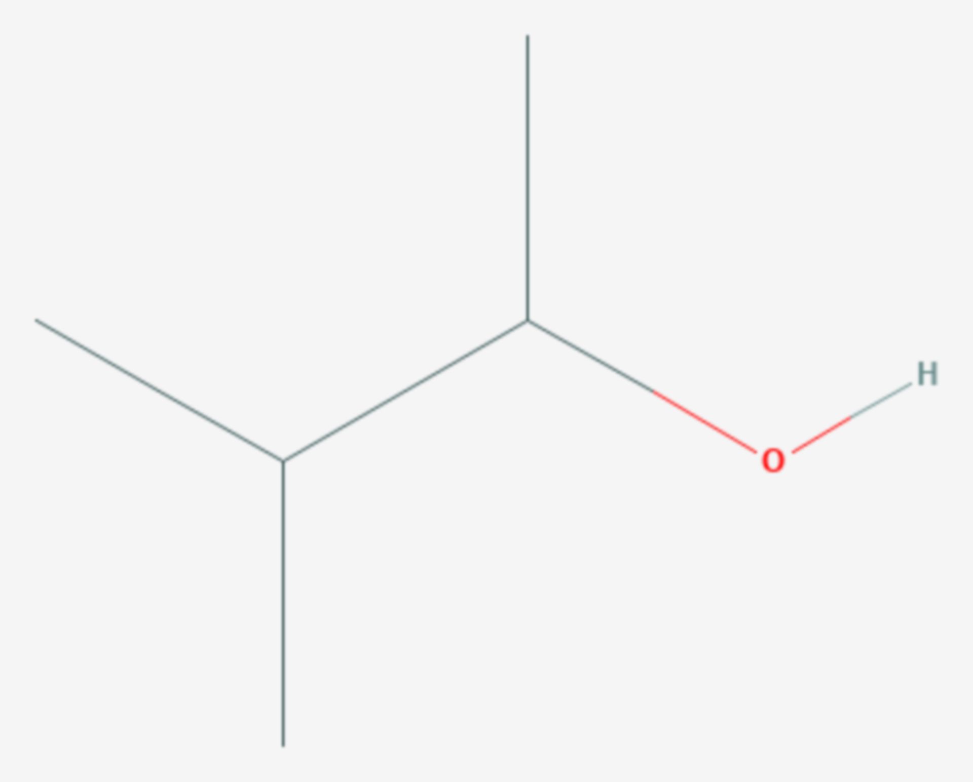 3-Methyl-2-butanol (Strukturformel)