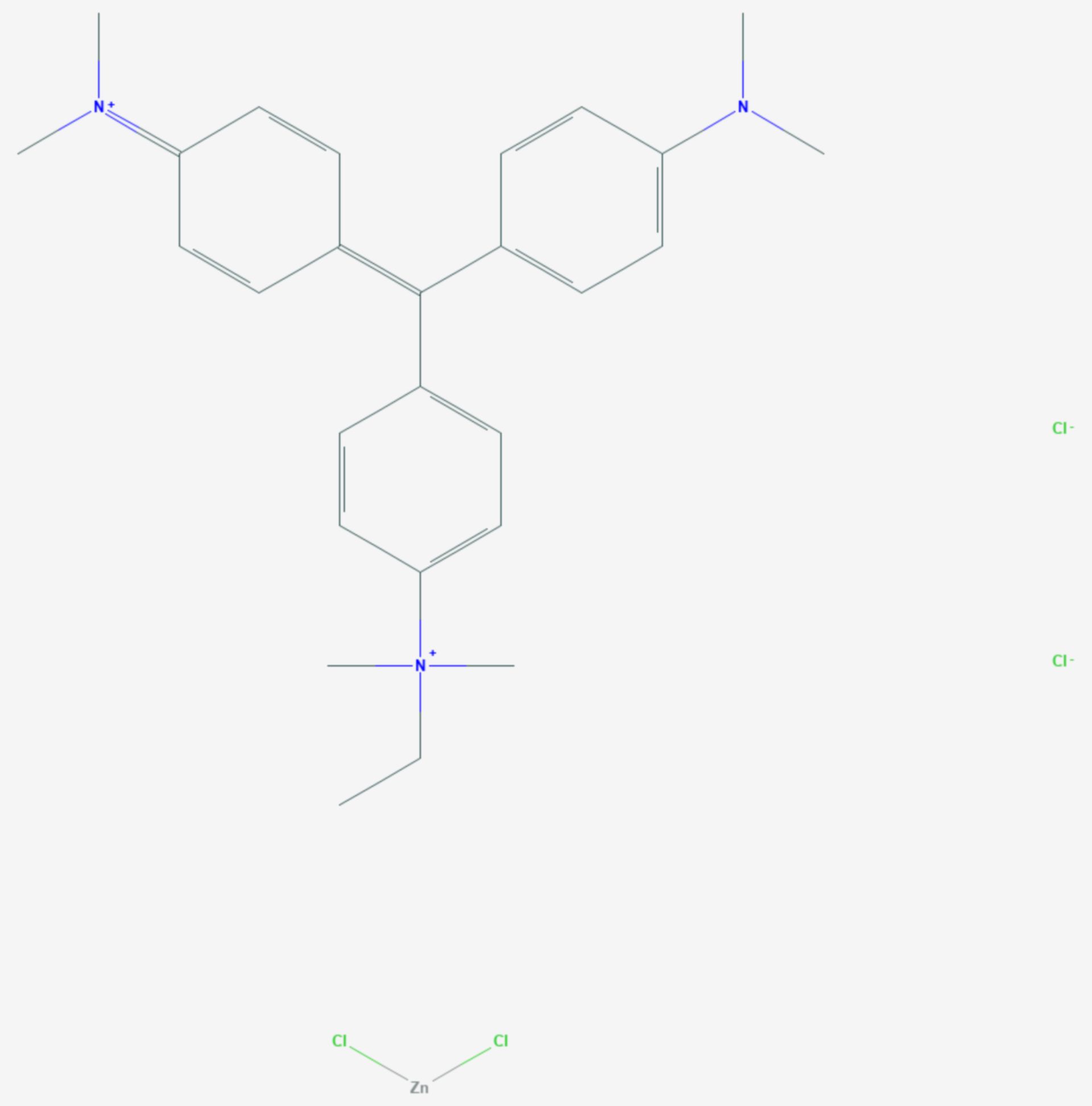 Ethylgrün (Strukturformel)