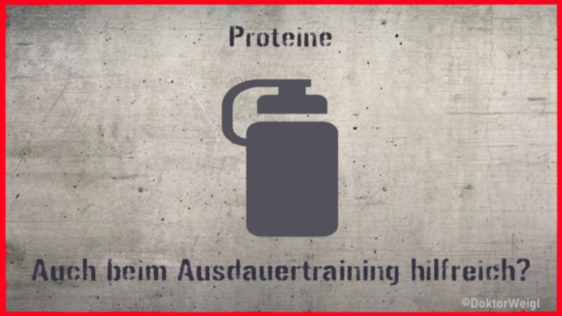 Helfen Proteine beim Ausdauertraining?