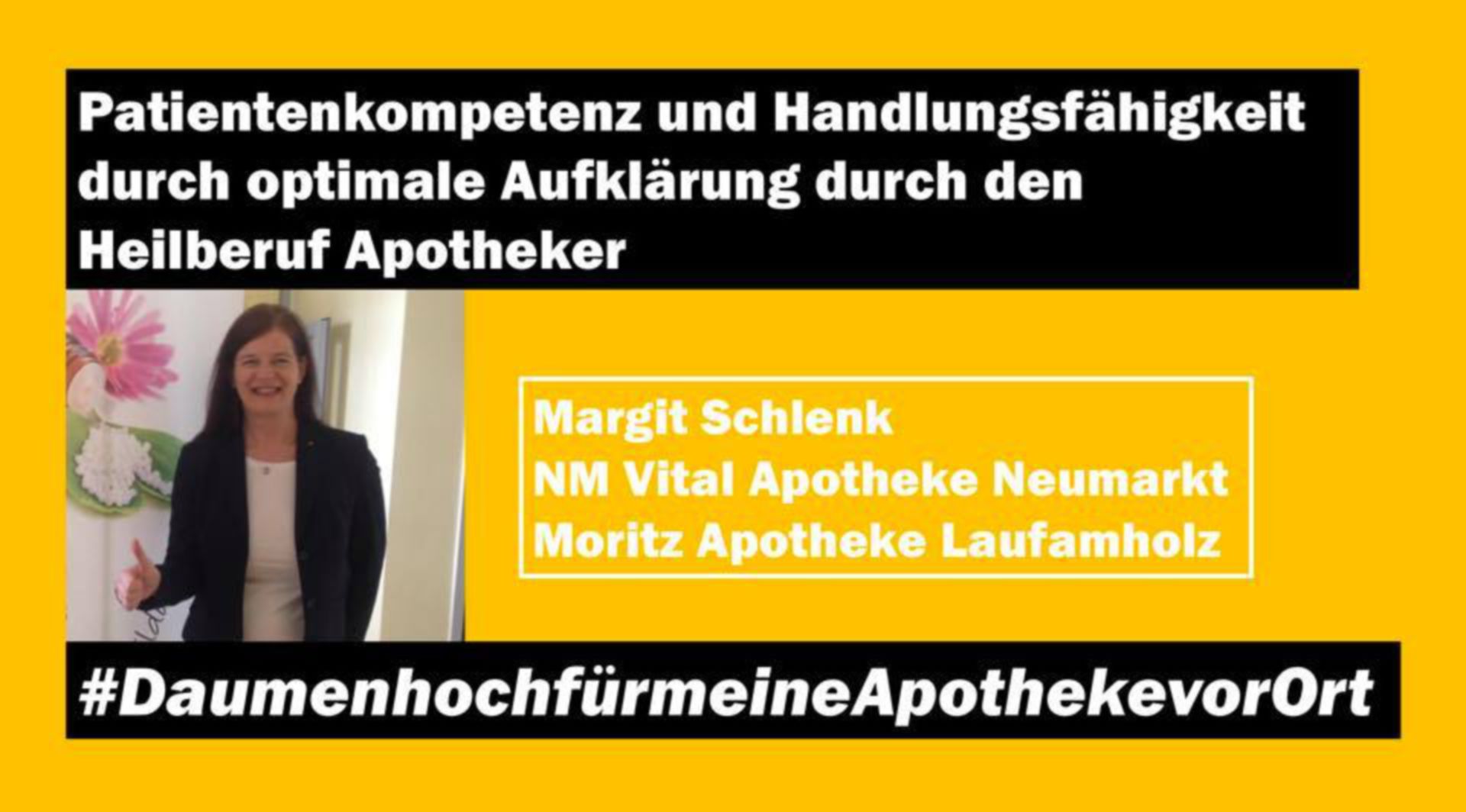 #DaumenhochfürmeineApothekevorOrt