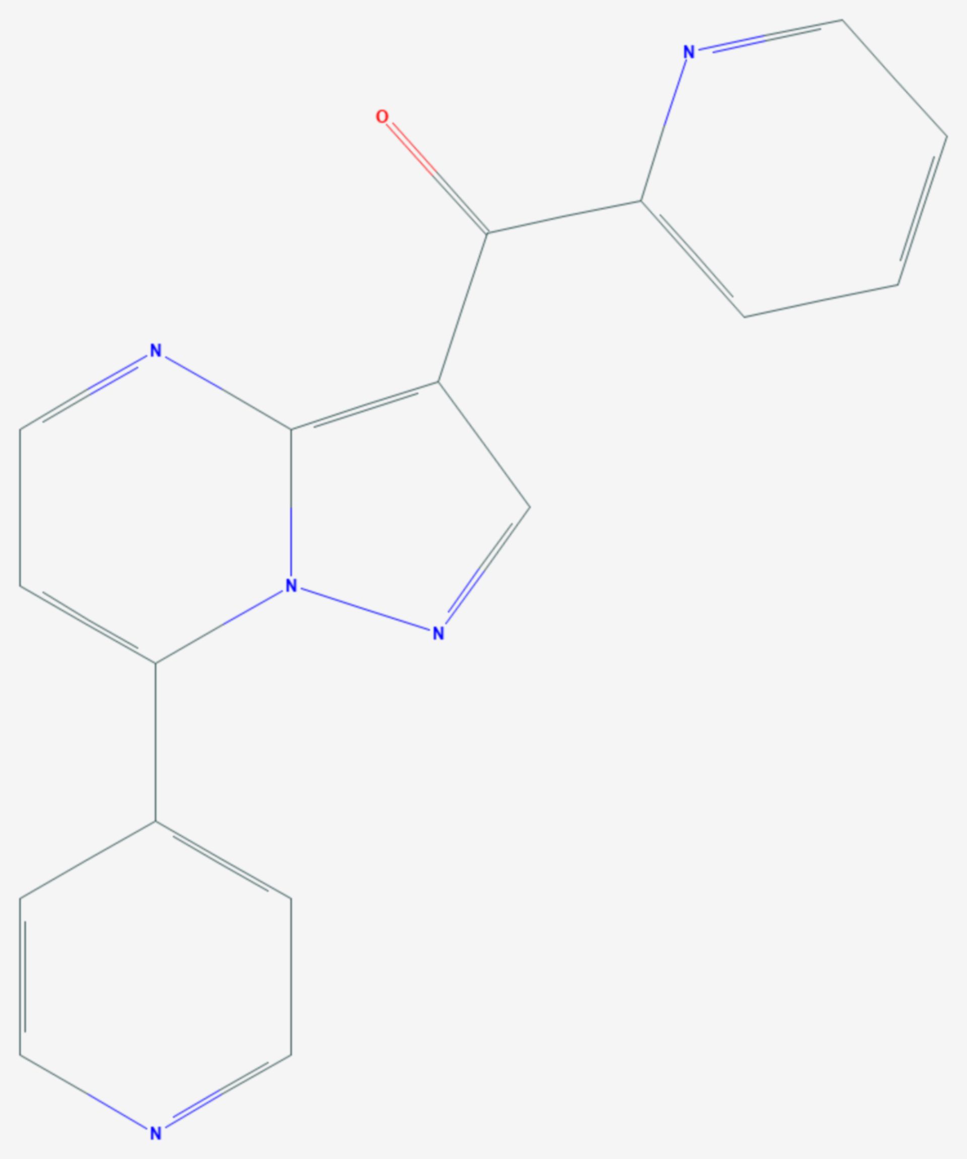 Ocinaplon (Strukturformel)