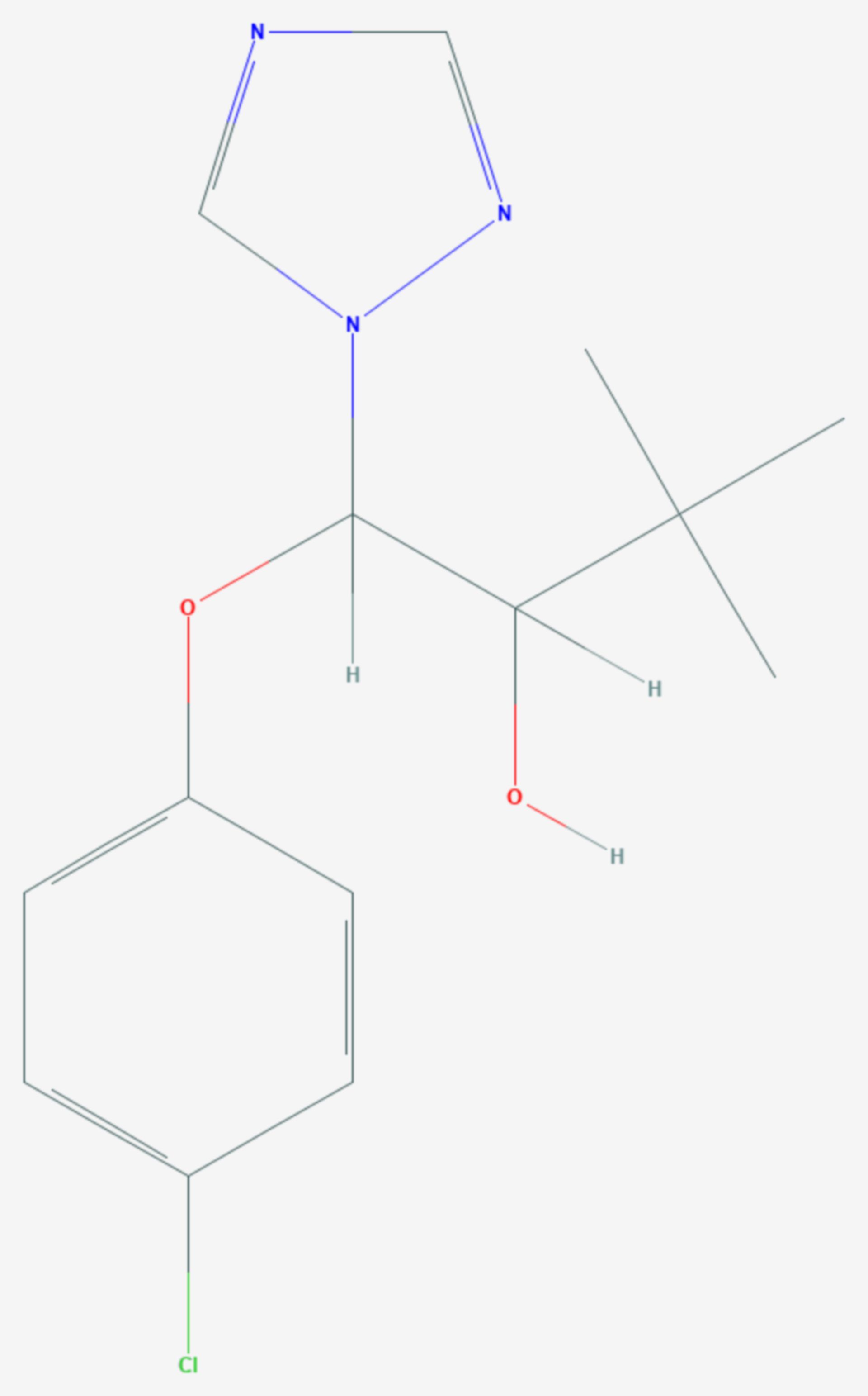 Triadimenol (Strukturformel)