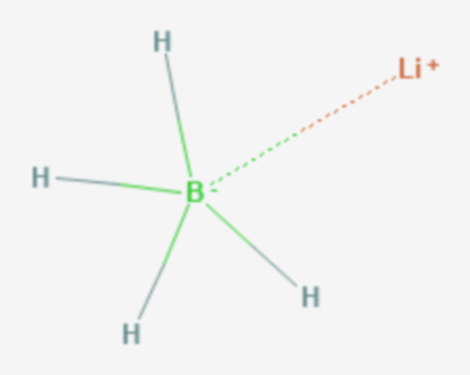 Lithiumborhydrid (Strukturformel)