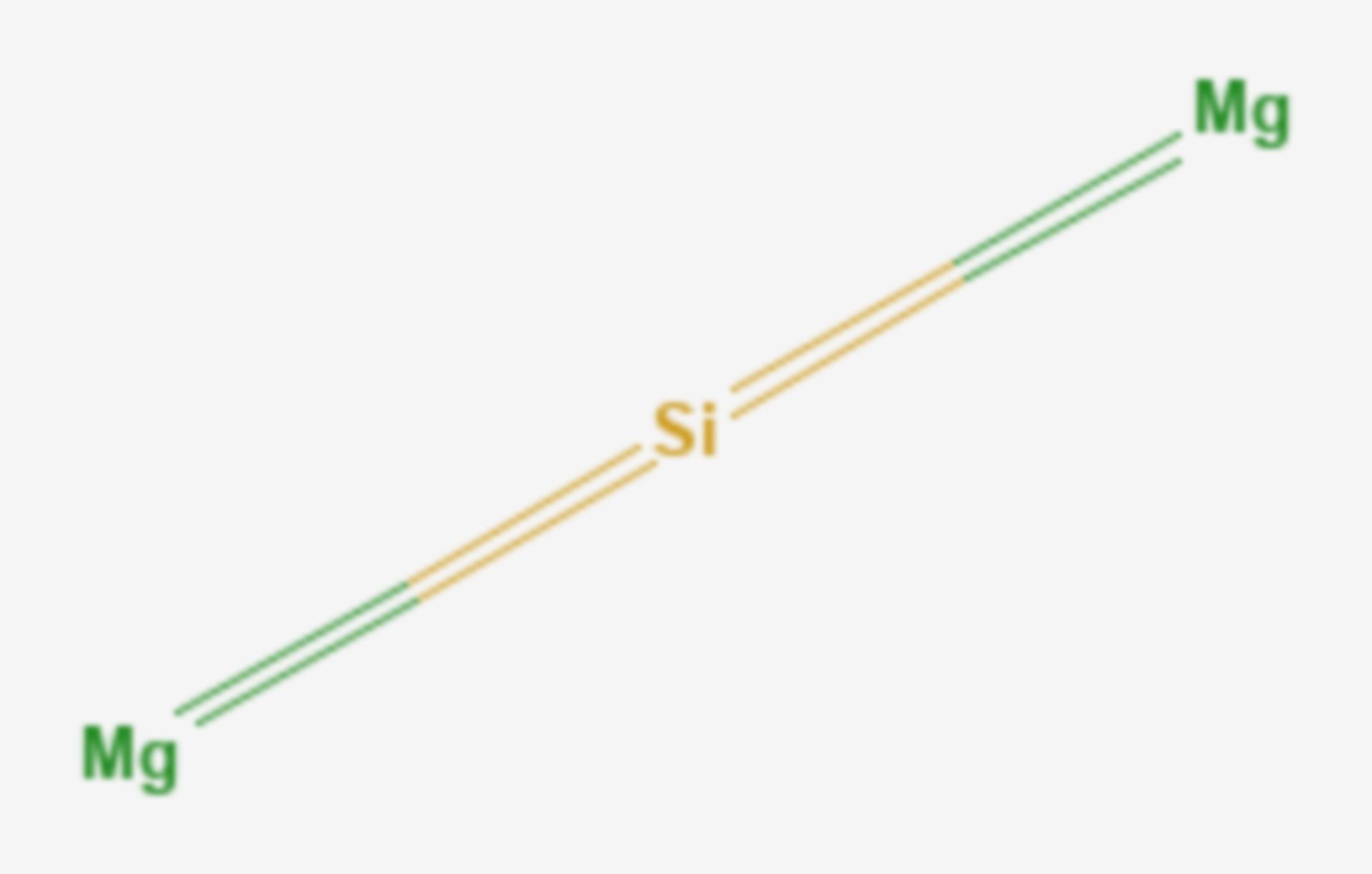 Magnesiumsilicid (Strukturformel)