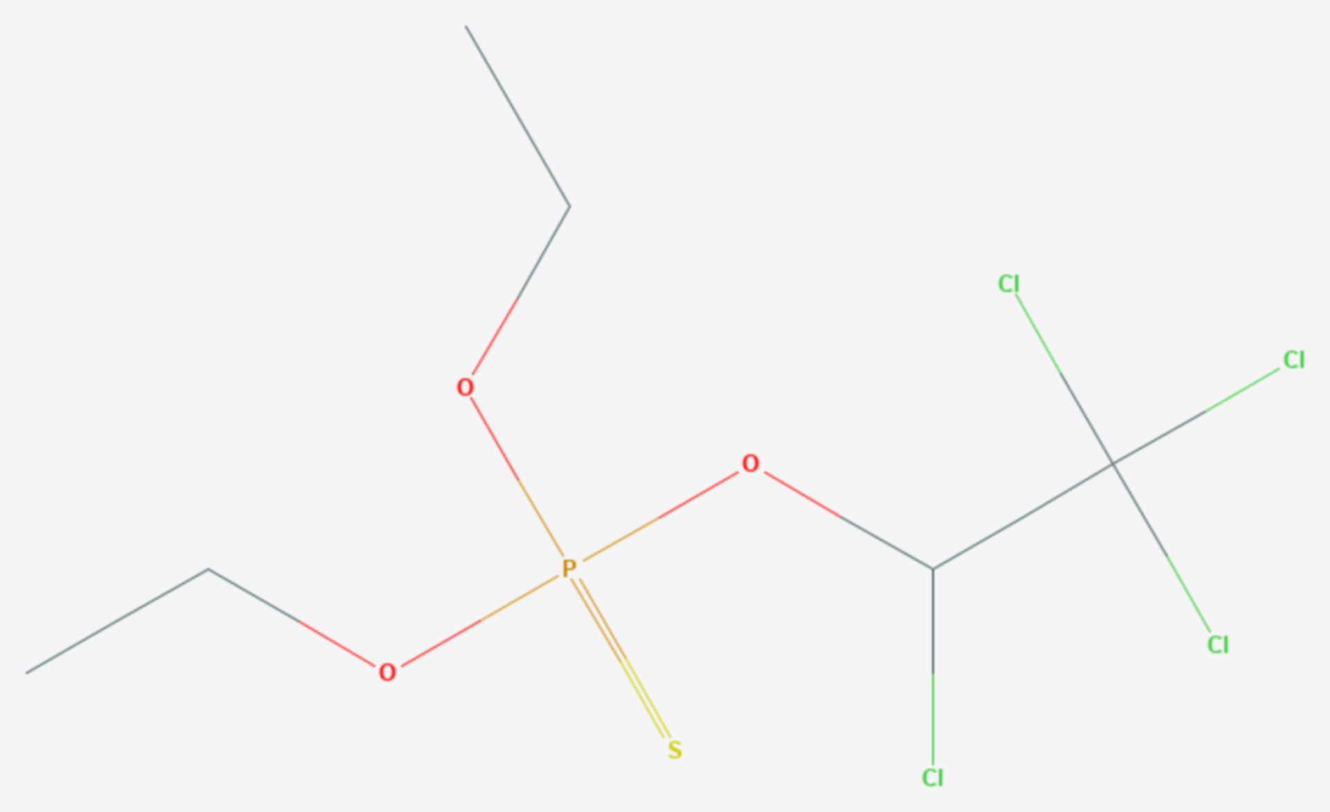 Chlorethoxyphos (Strukturformel)