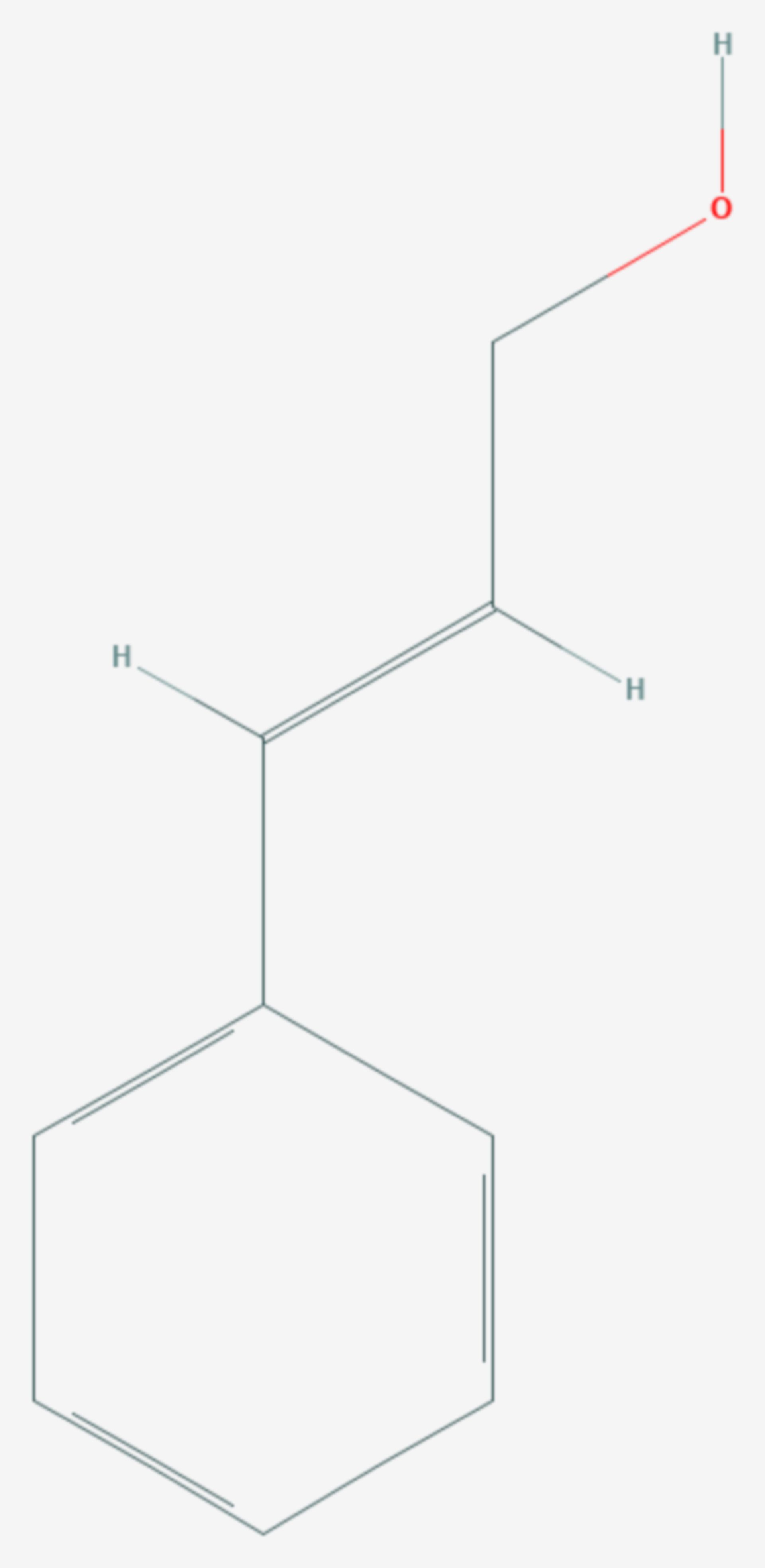 Zimtalkohol (Strukturformel)