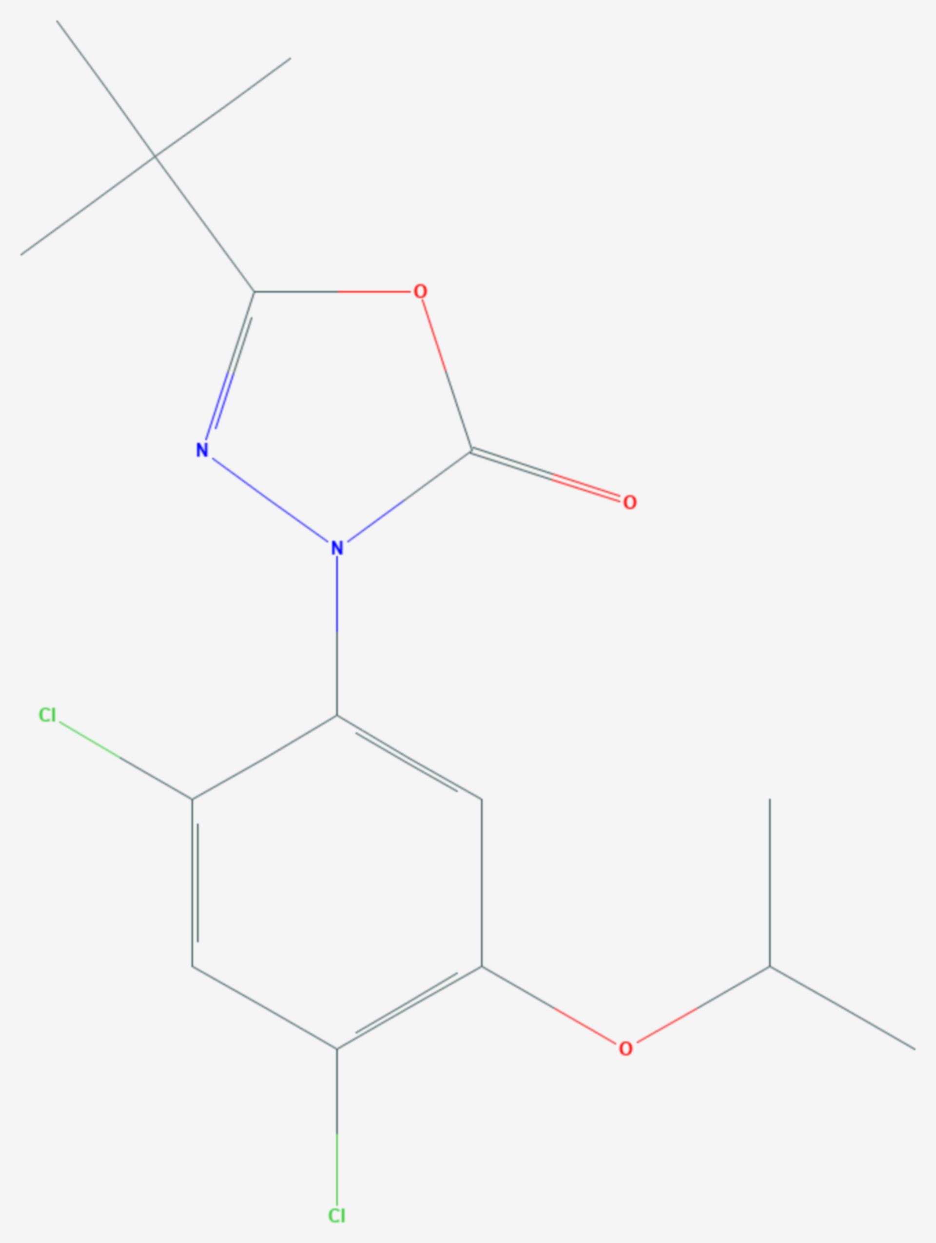 Oxadiazon (Strukturformel)