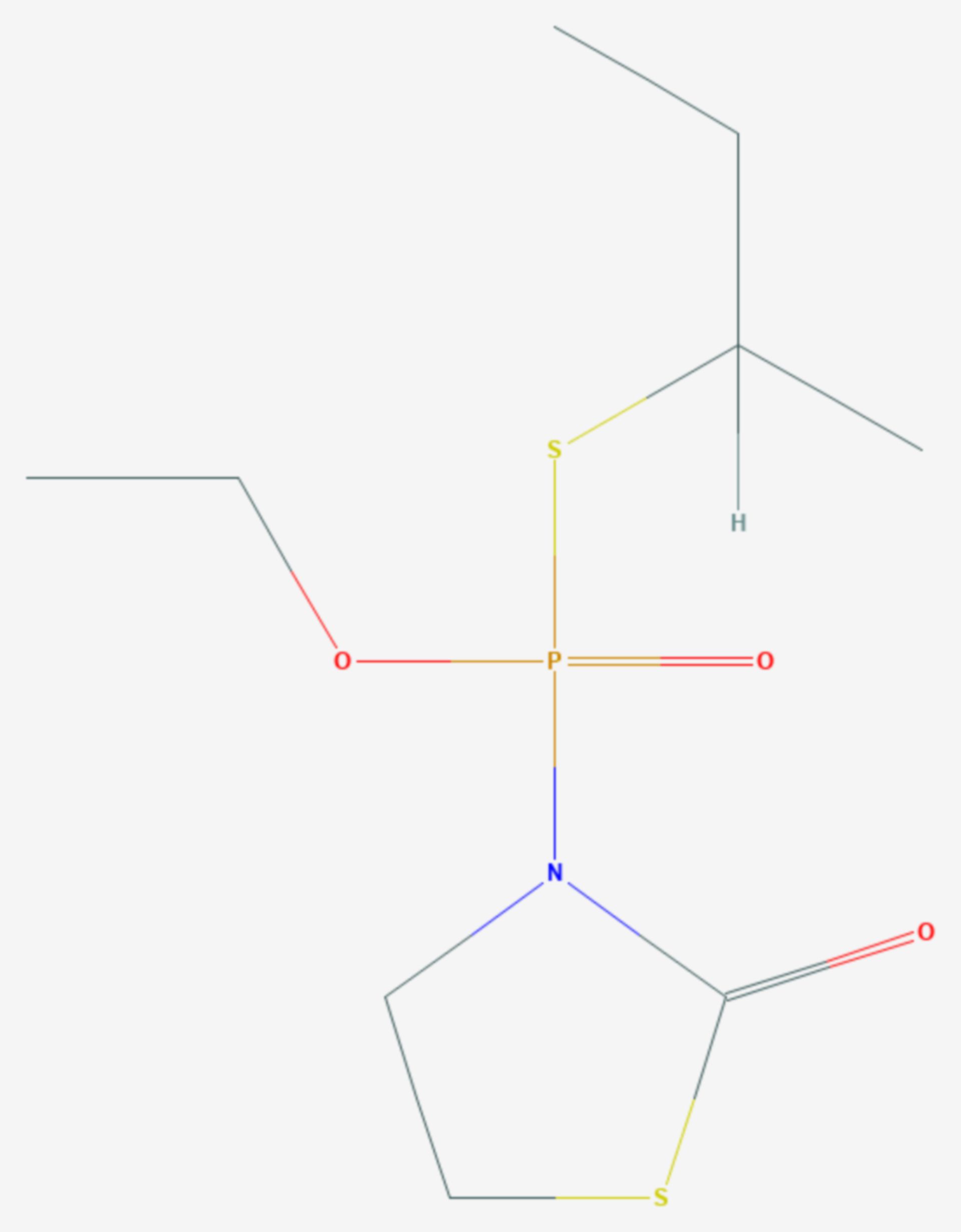 Fosthiazat (Strukturformel)