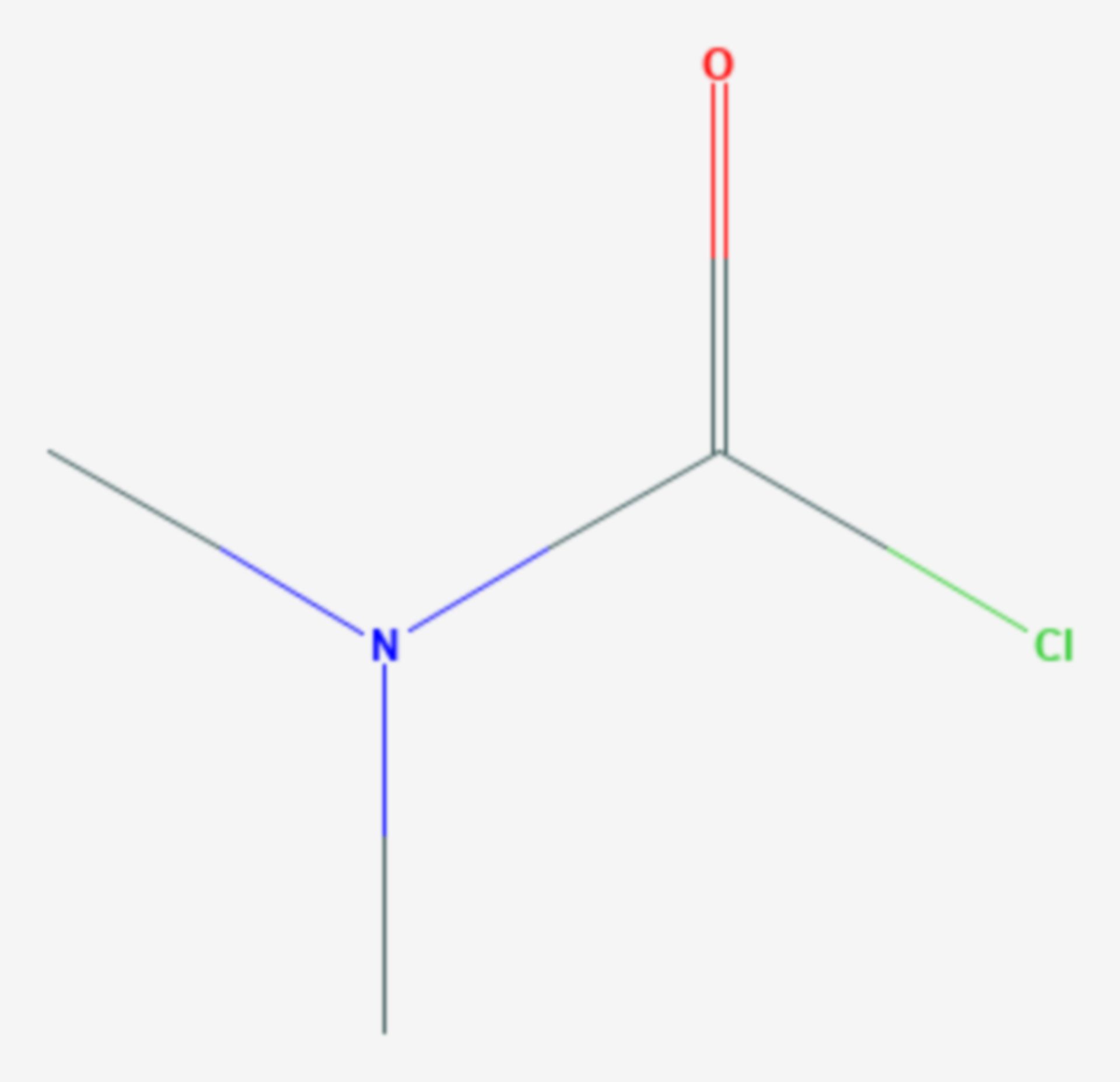 Dimethylcarbamoylchlorid (Strukturformel)